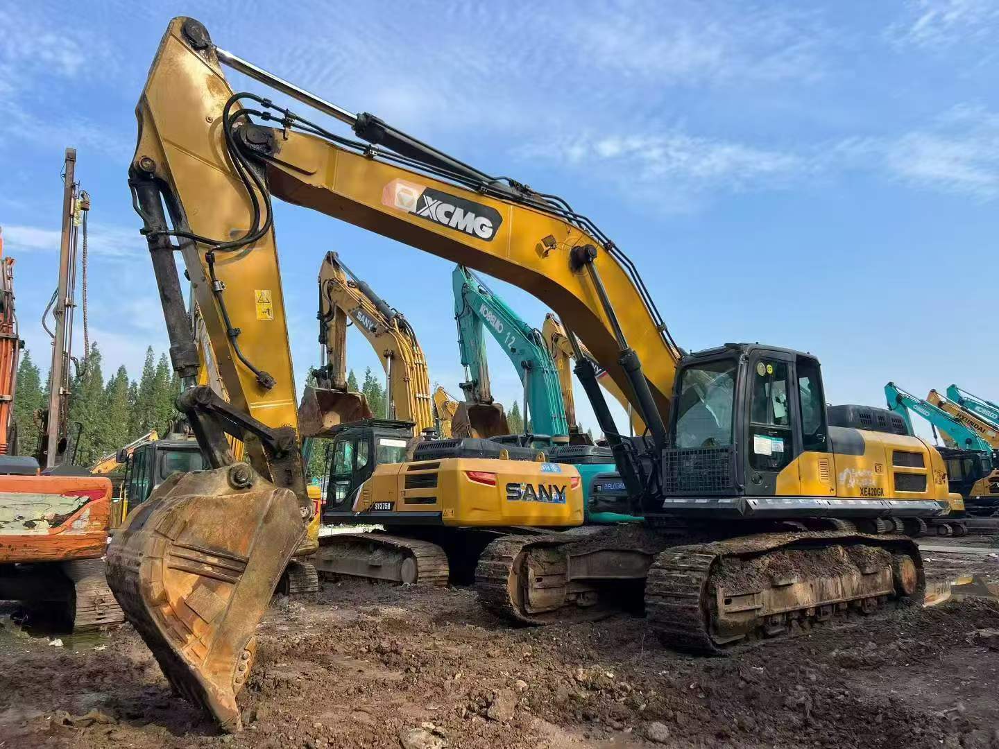 شراء XCMG XE370 مستعمل حفارة