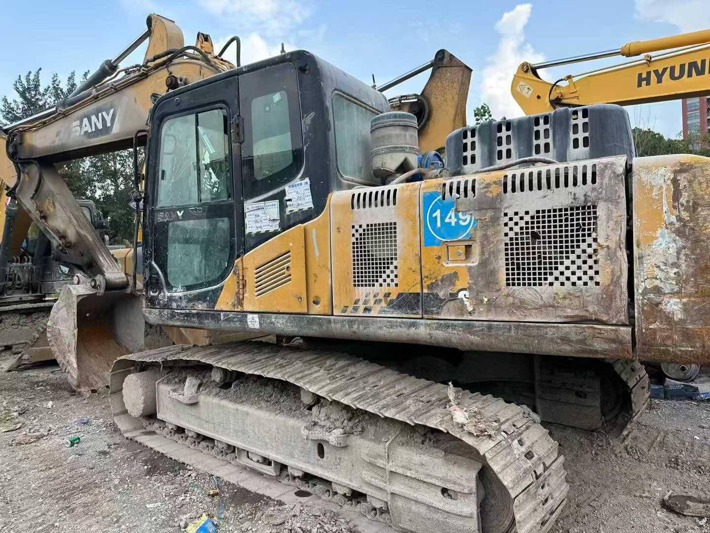 Buy Sany SY195C-9 Used Excavator / 3