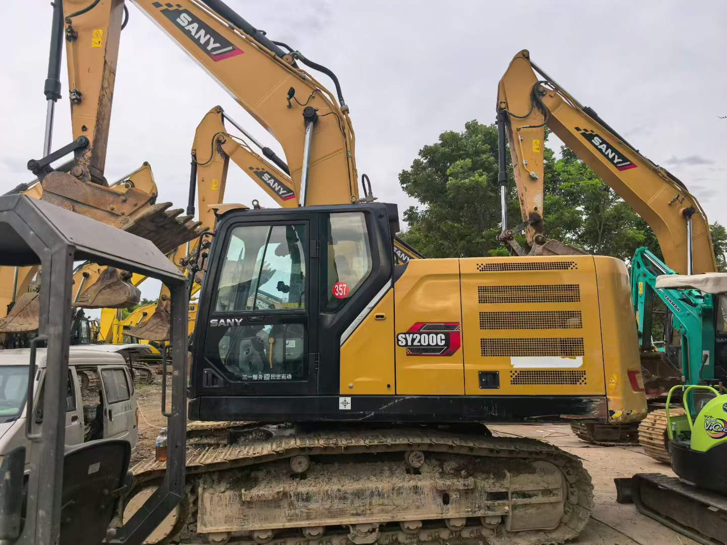 Buy Sany SY200C Used Excavator / 8