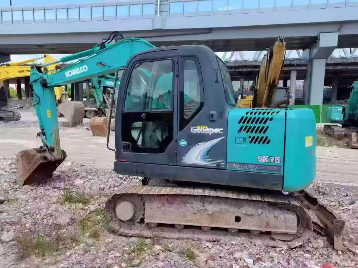 Acheter Kobelco SK75 D'occasion Pelle