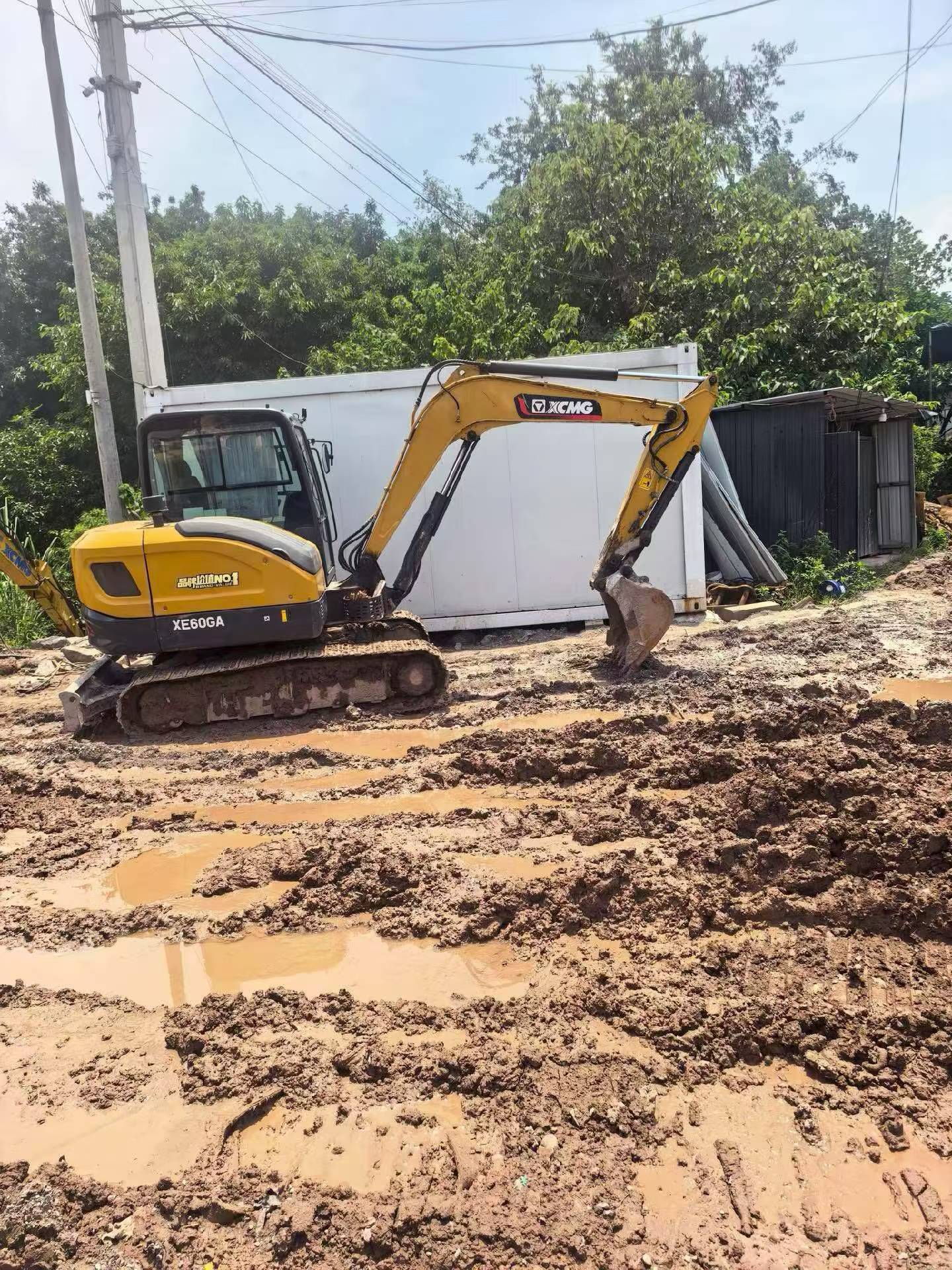 Buy XCMG XE55D Used Excavator
