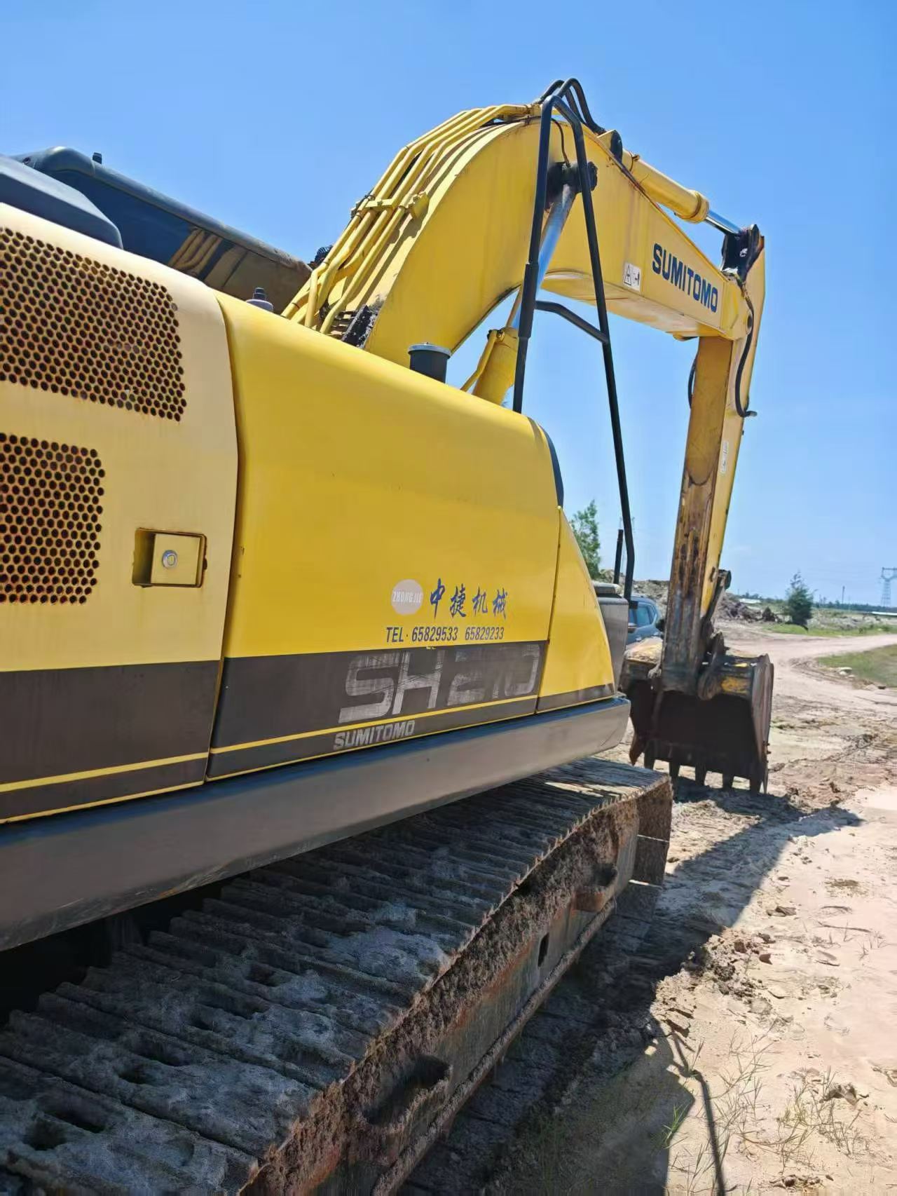 Buy Sumitomo SH210-5 Used Excavator / 4