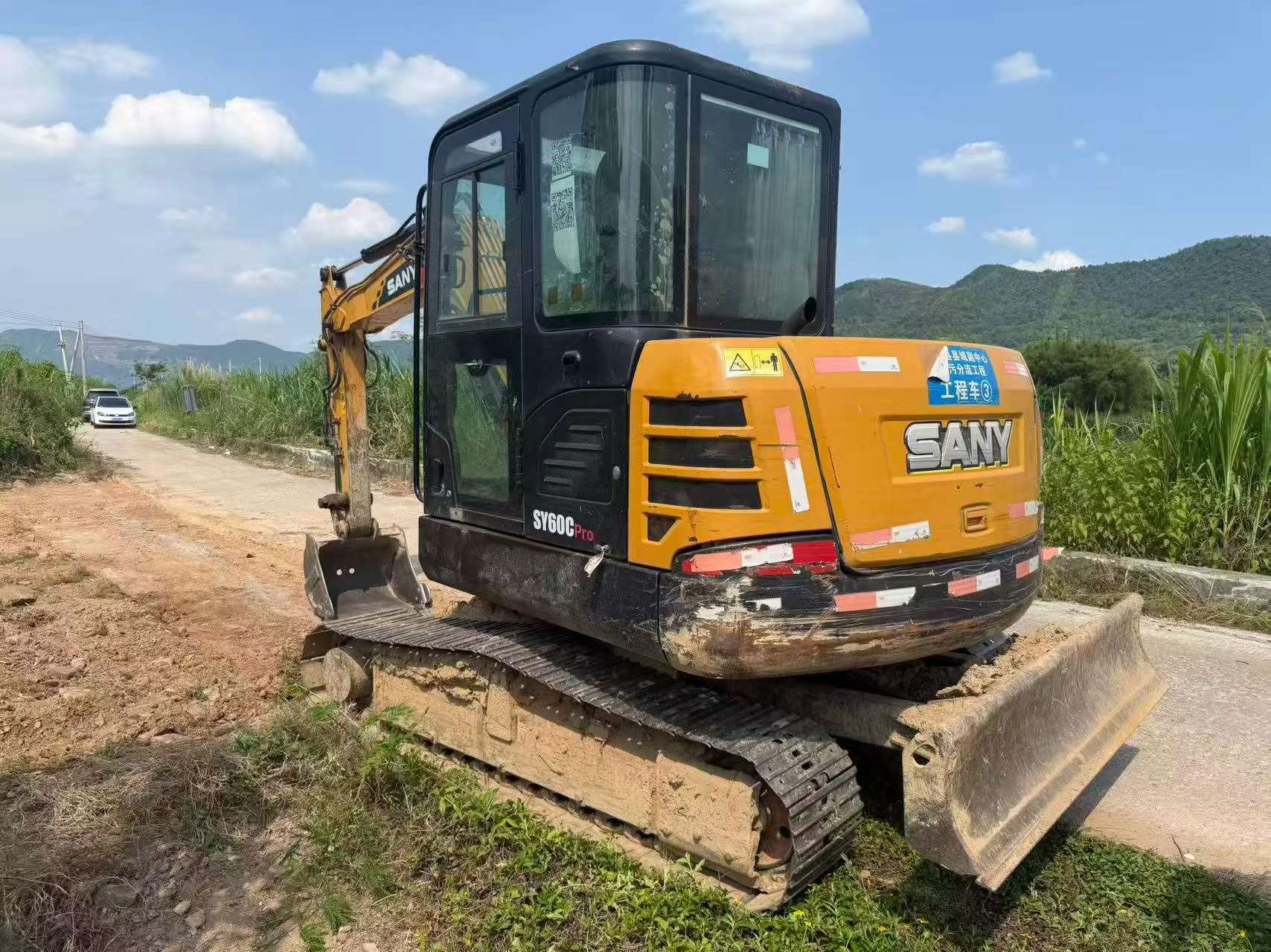 Buy Sany SY60 Used Excavator / 2