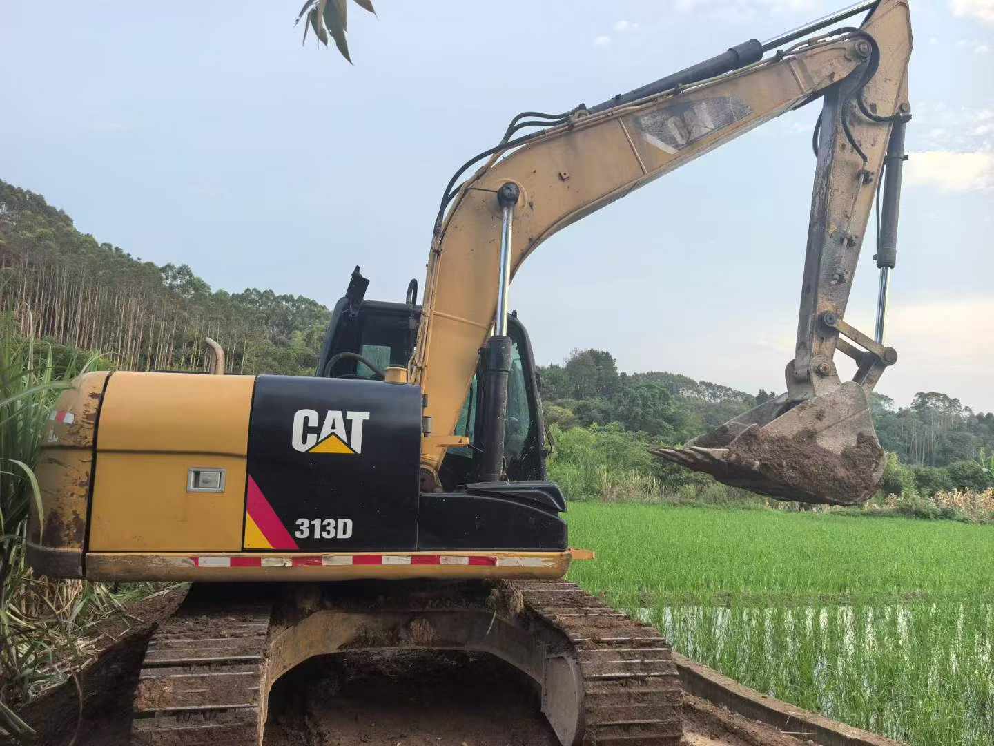 Buy Caterpillar 313D Used Excavator