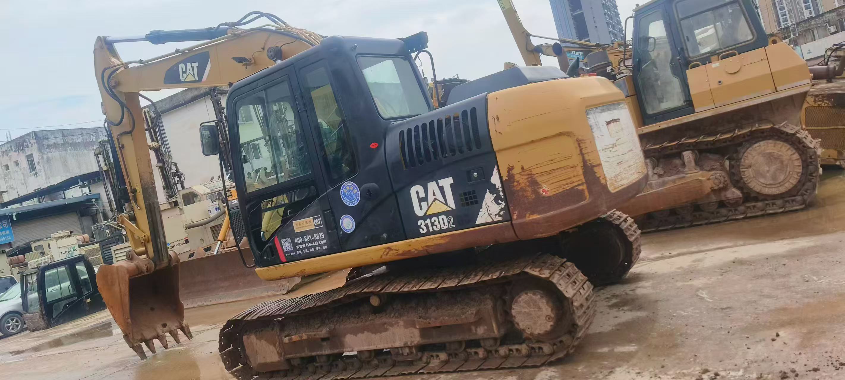 Buy Caterpillar 313D Used Excavator