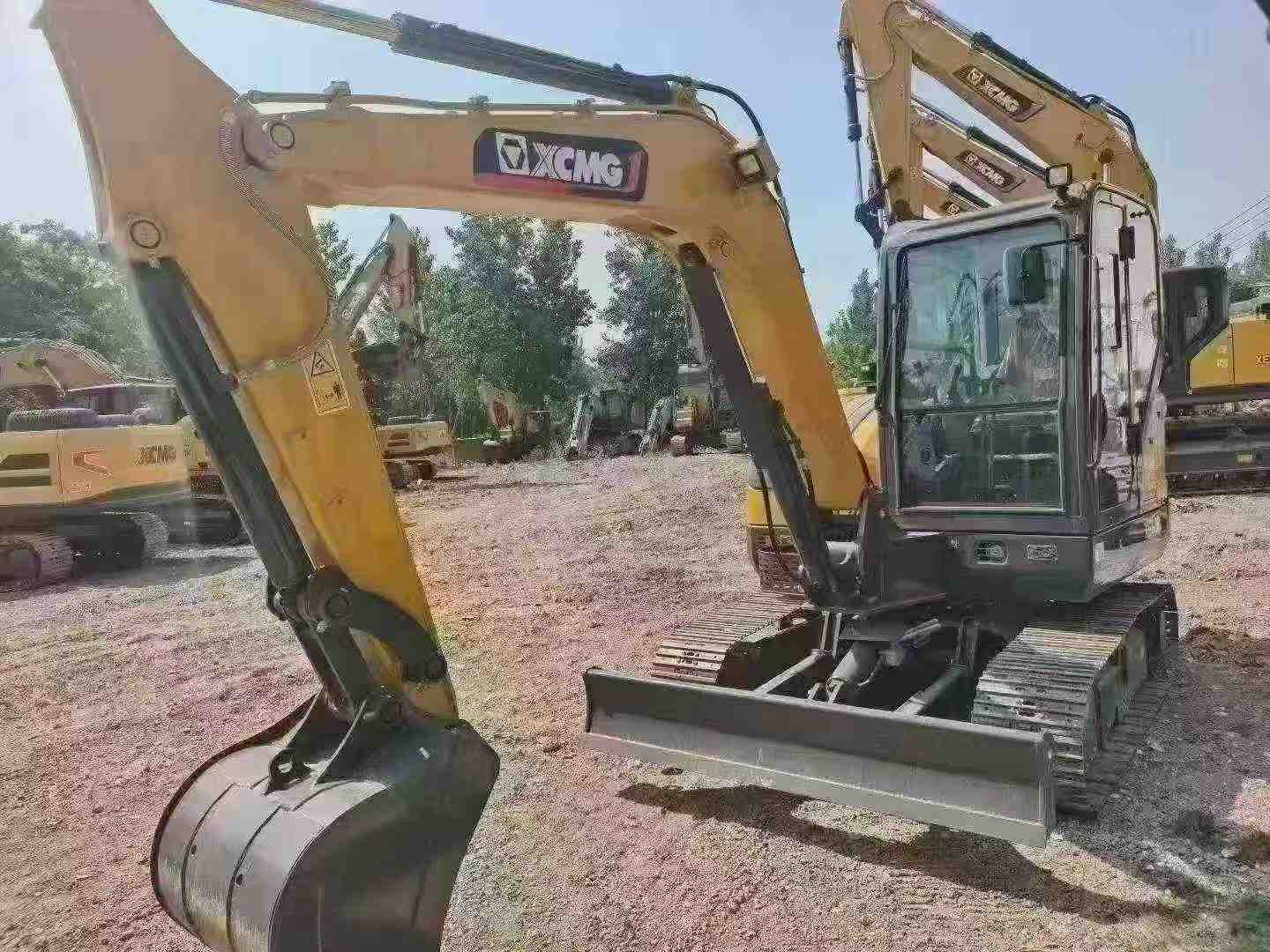 Buy XCMG XE60G Used Excavator