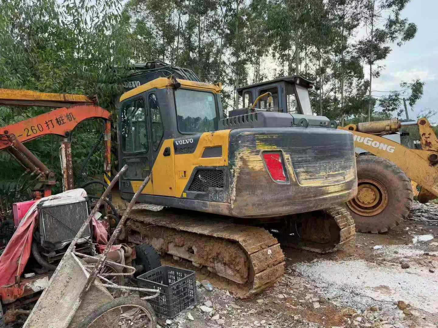 Купить Volvo L120E Подержанный Экскаватор