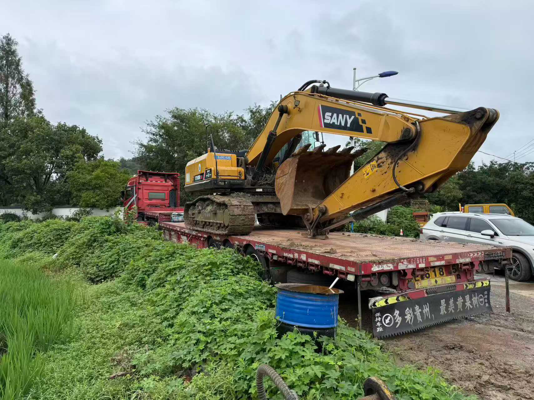 Buy Sany SY245H Used Excavator / 3