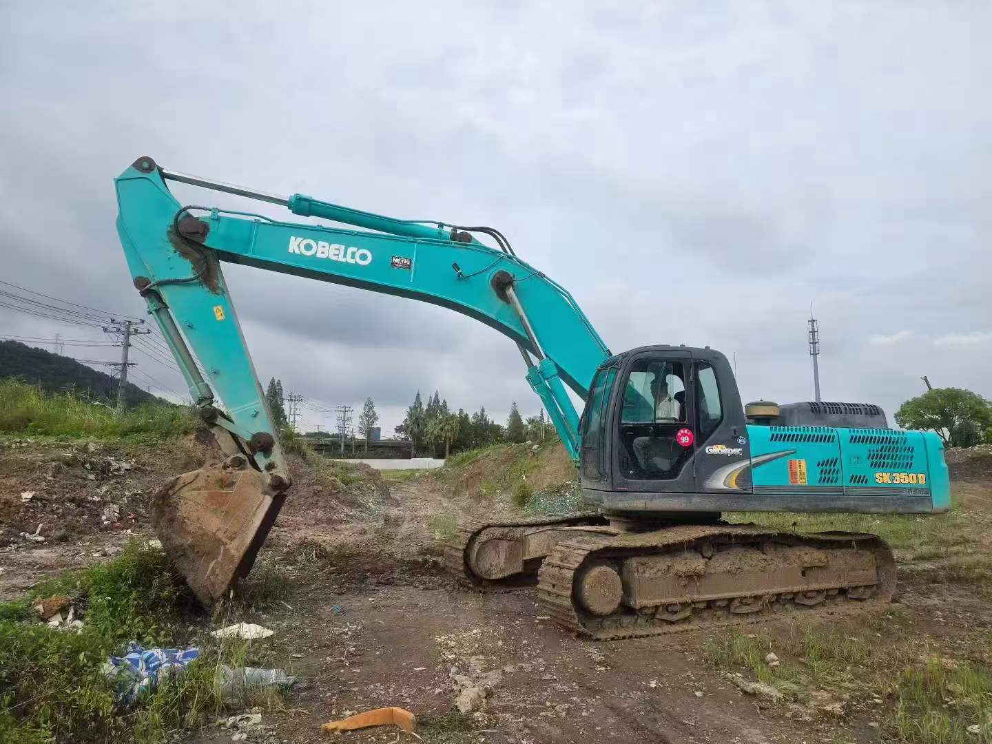 Купить Kobelco SK350-8 Подержанный Экскаватор Купить Kobelco SK350-8 Подержанный Экскаватор