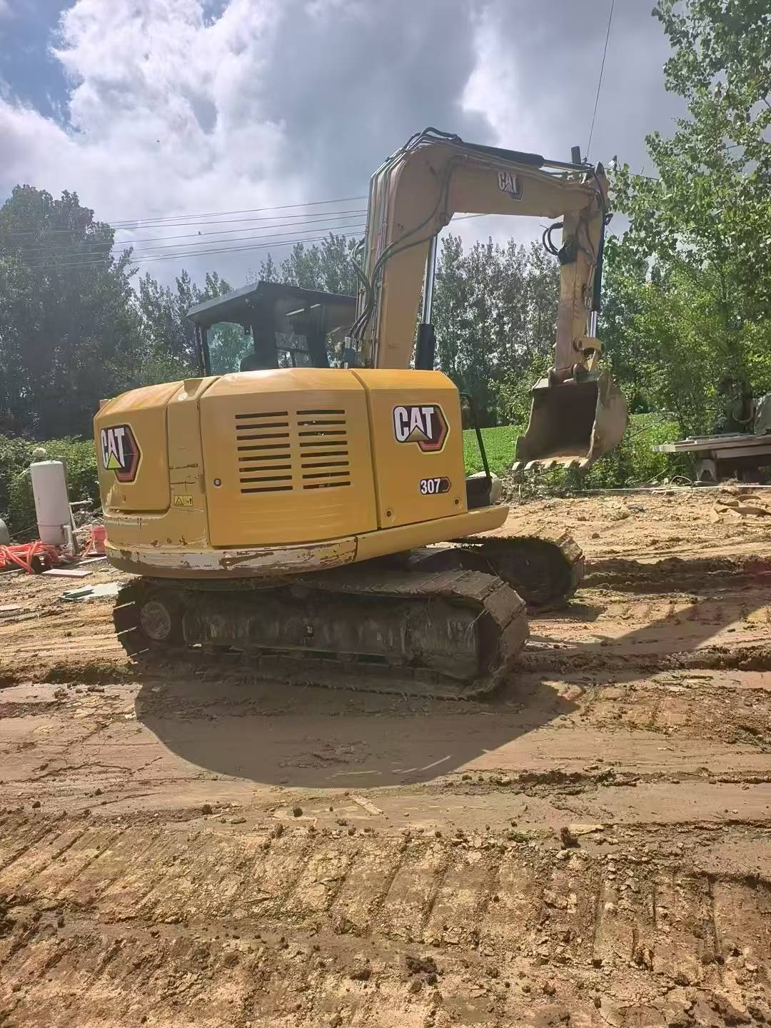 Buy Caterpillar 307B Used Excavator