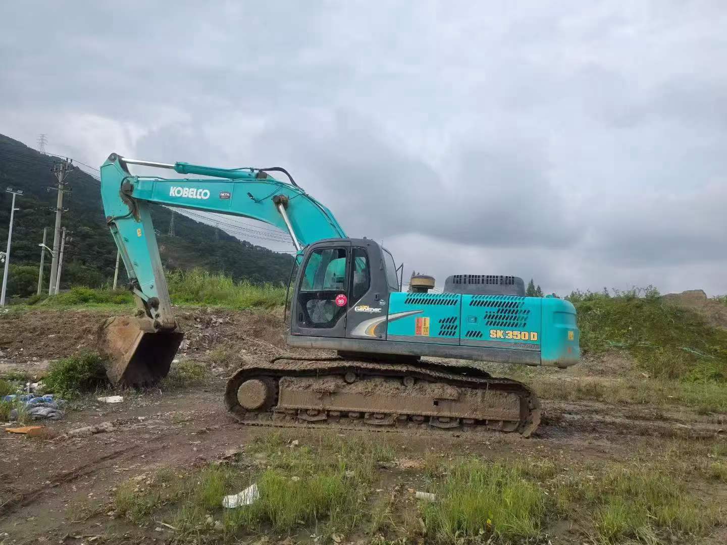 Купить Подержанный Экскаватор Kobelco SK350-8 / 2