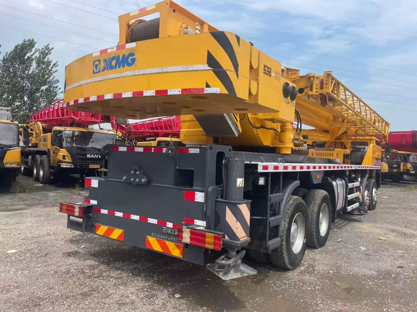 شراء رافعة XCMG 50kc مستعملة / 3