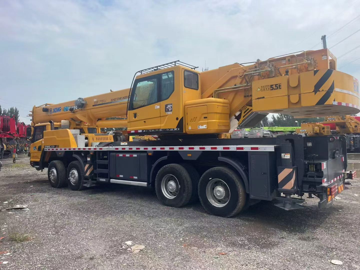 شراء رافعة XCMG 50kc مستعملة / 4
