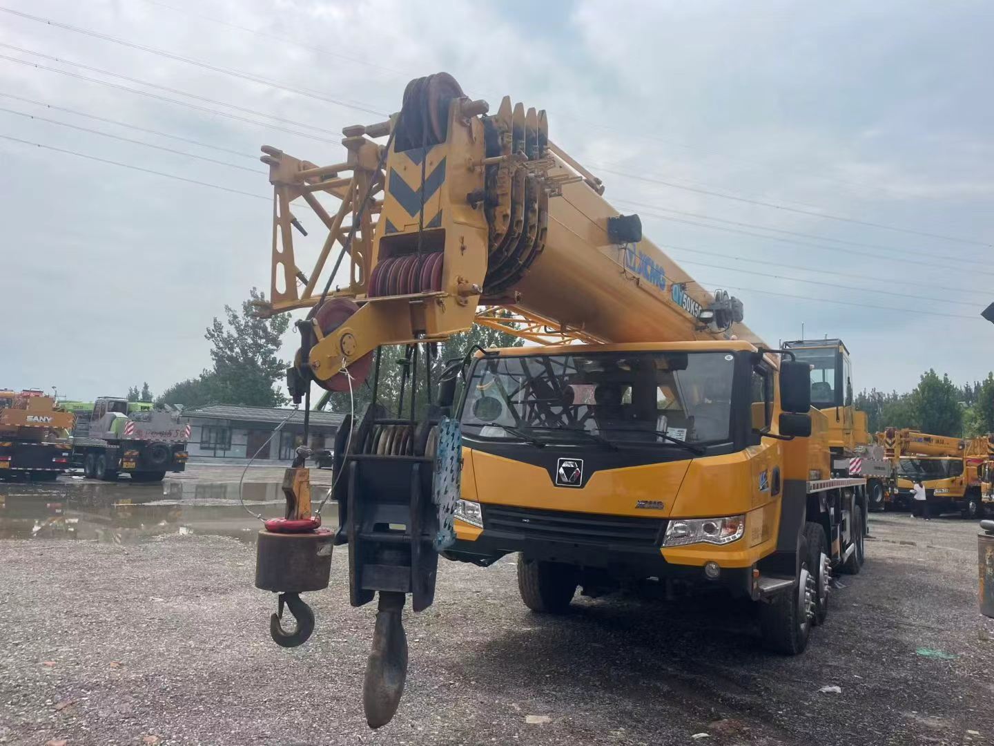 شراء XCMG 50kc مستعمل رافعة