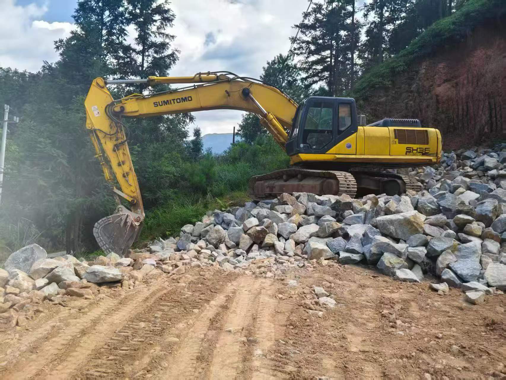 Buy Sumitomo SH360C5 Used Excavator / 7