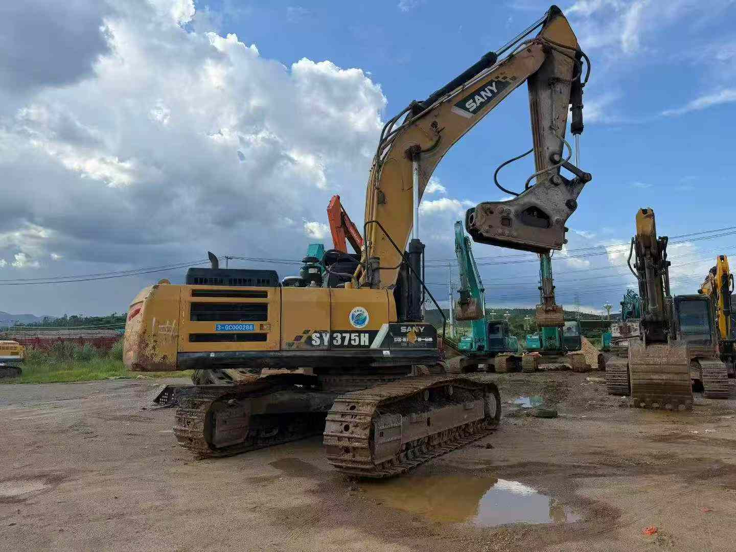 Buy Sany SY375H Used Excavator / 1