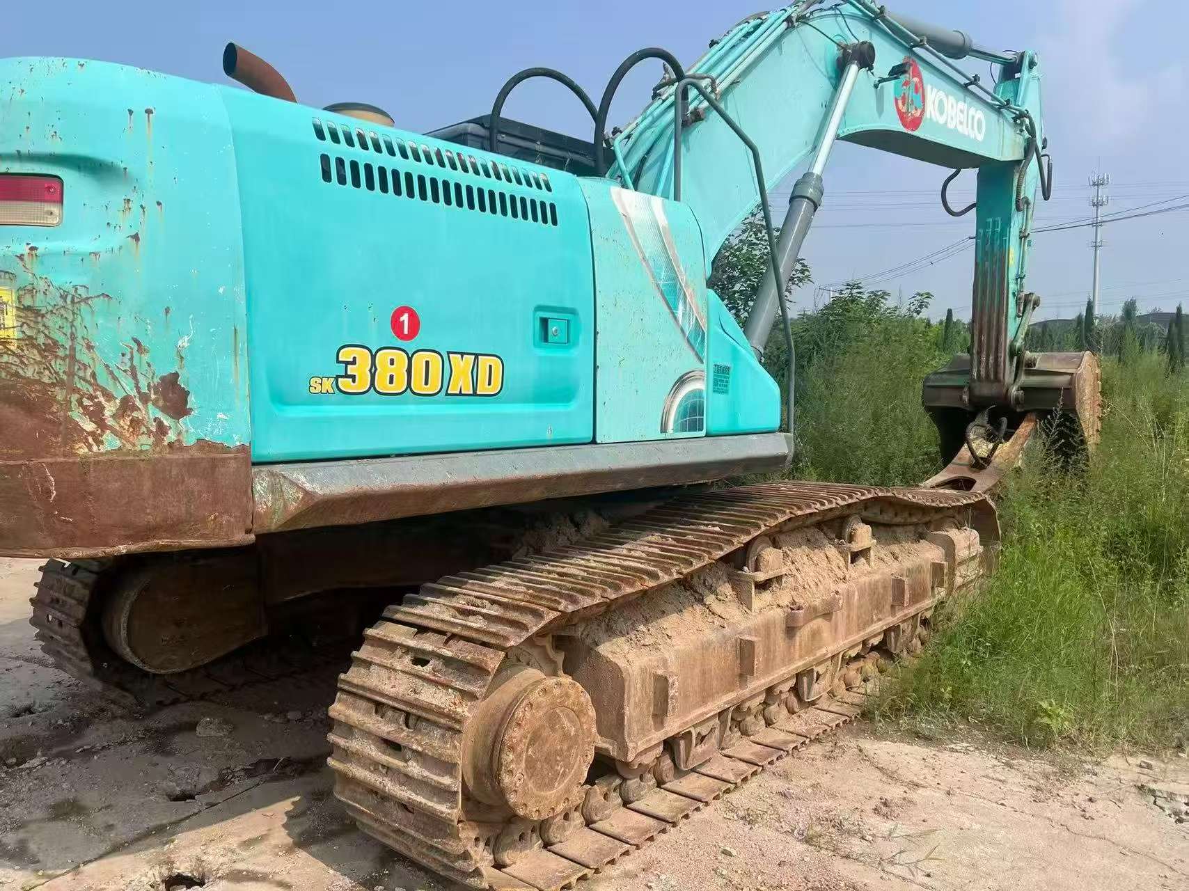 Buy Kobelco SK380D Used Excavator / 1