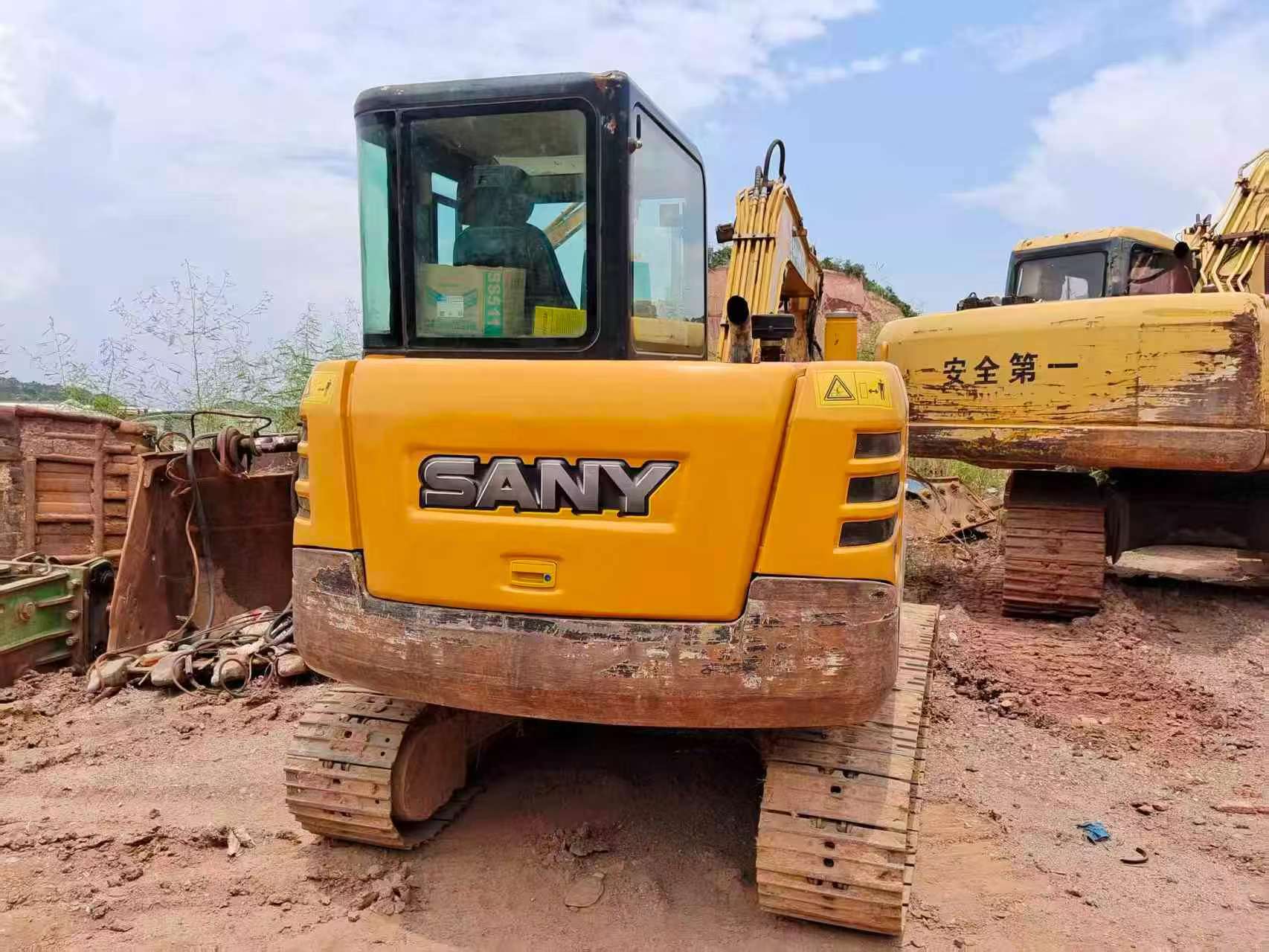 Buy Sany SY55 Used Excavator / 4