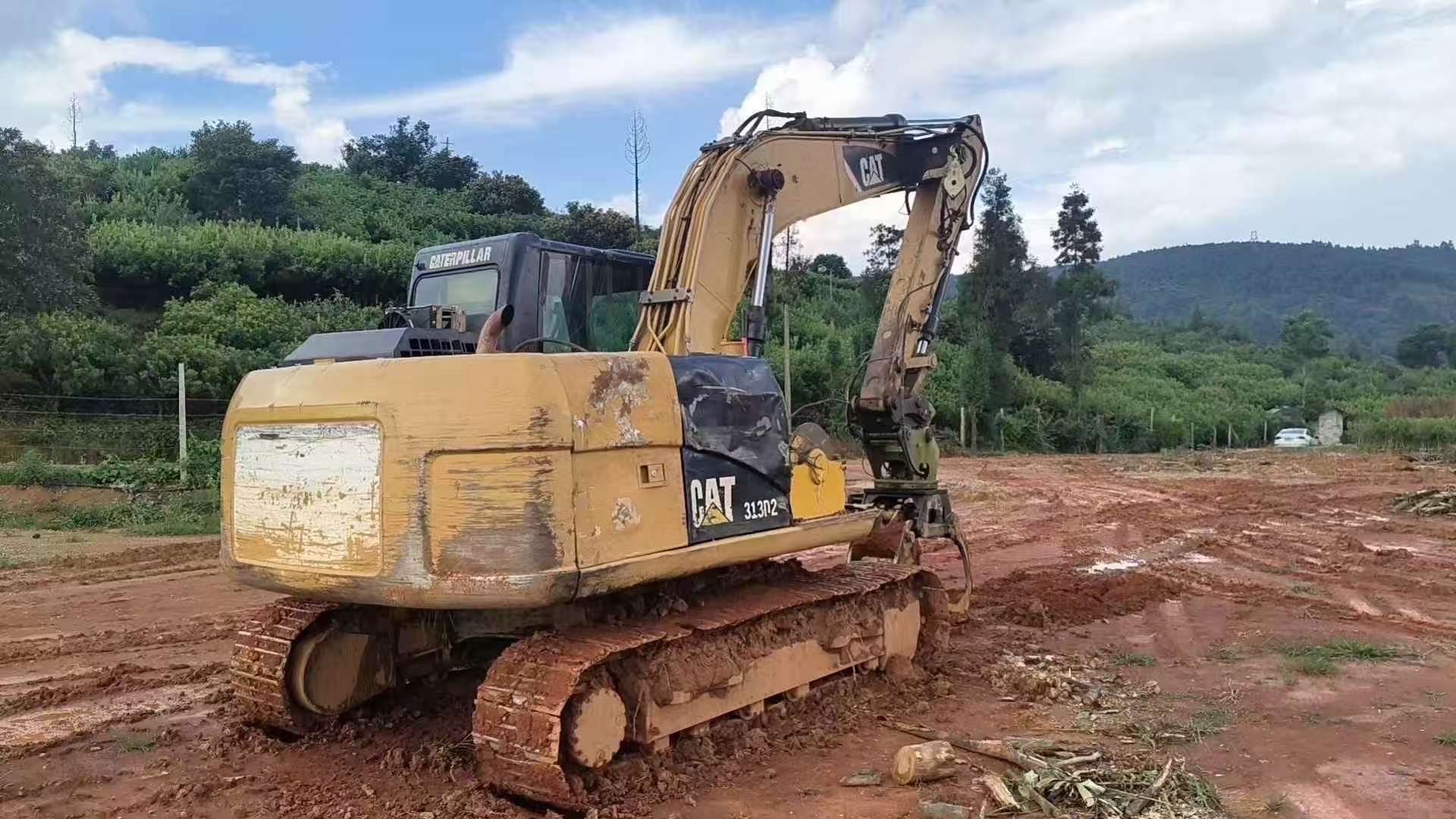 Buy Caterpillar 313D Used Excavator / 1