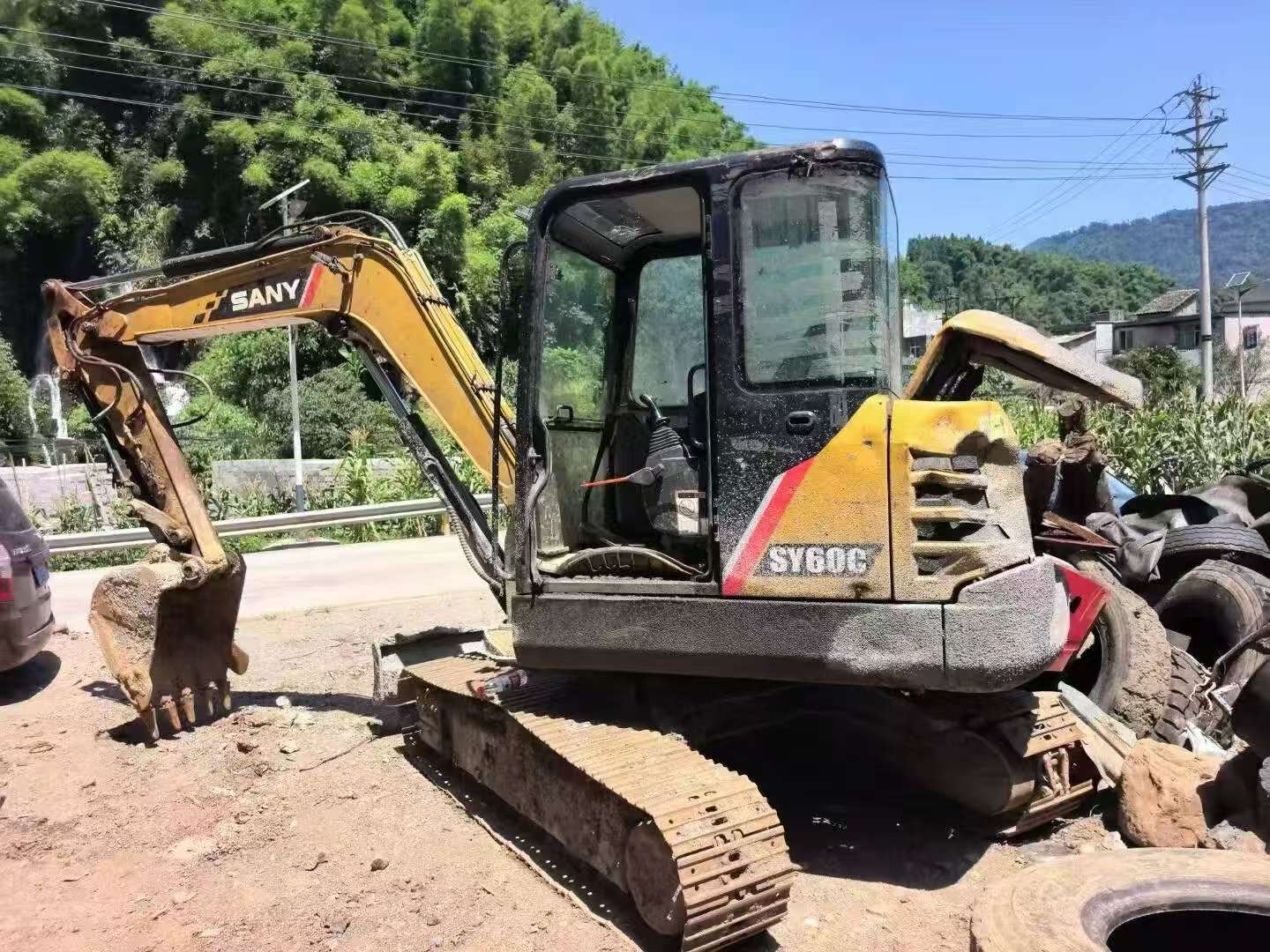 Buy Sany SY60 Used Excavator / 1