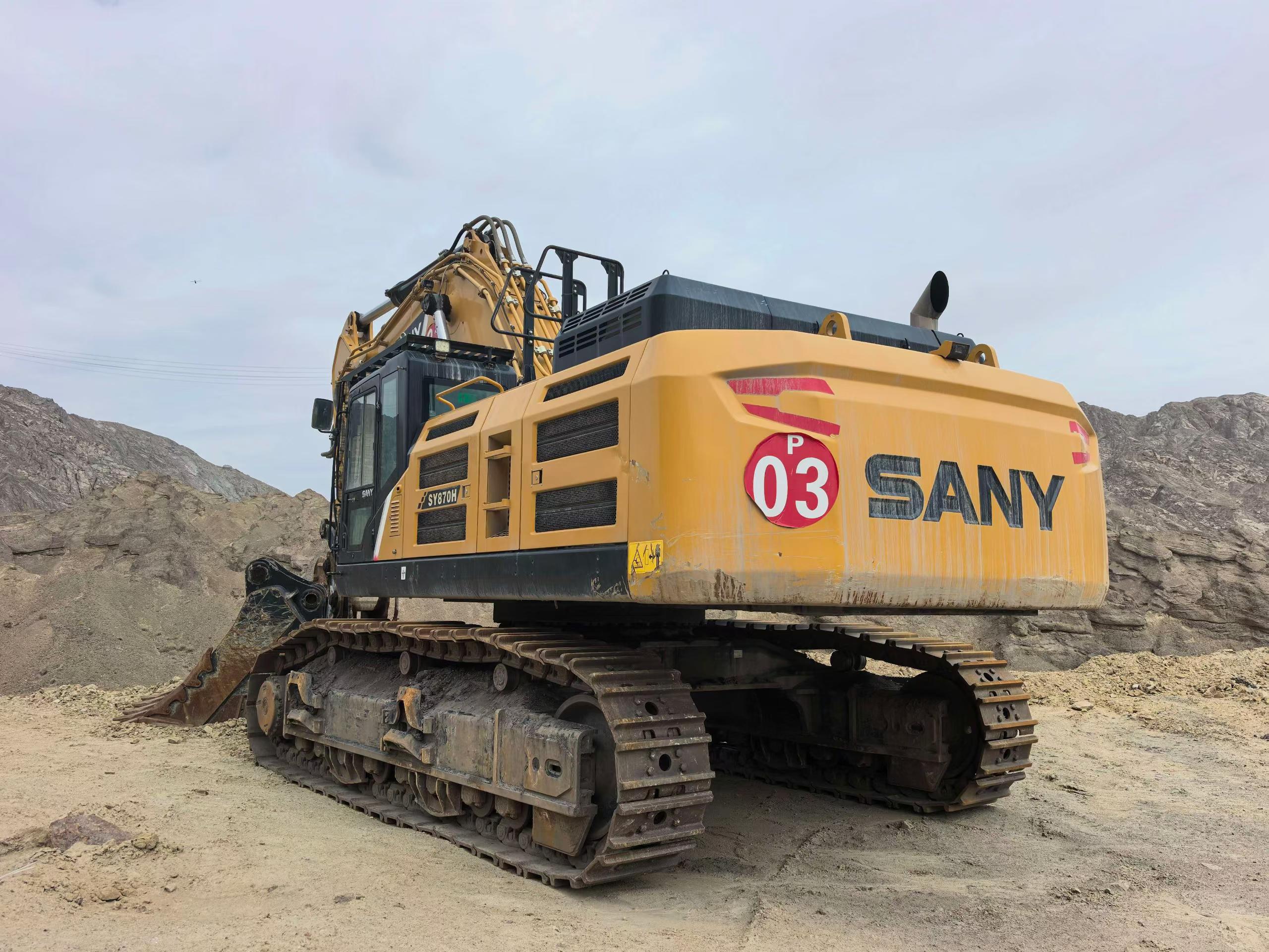 Buy Sany SY750H Used Excavator / 2