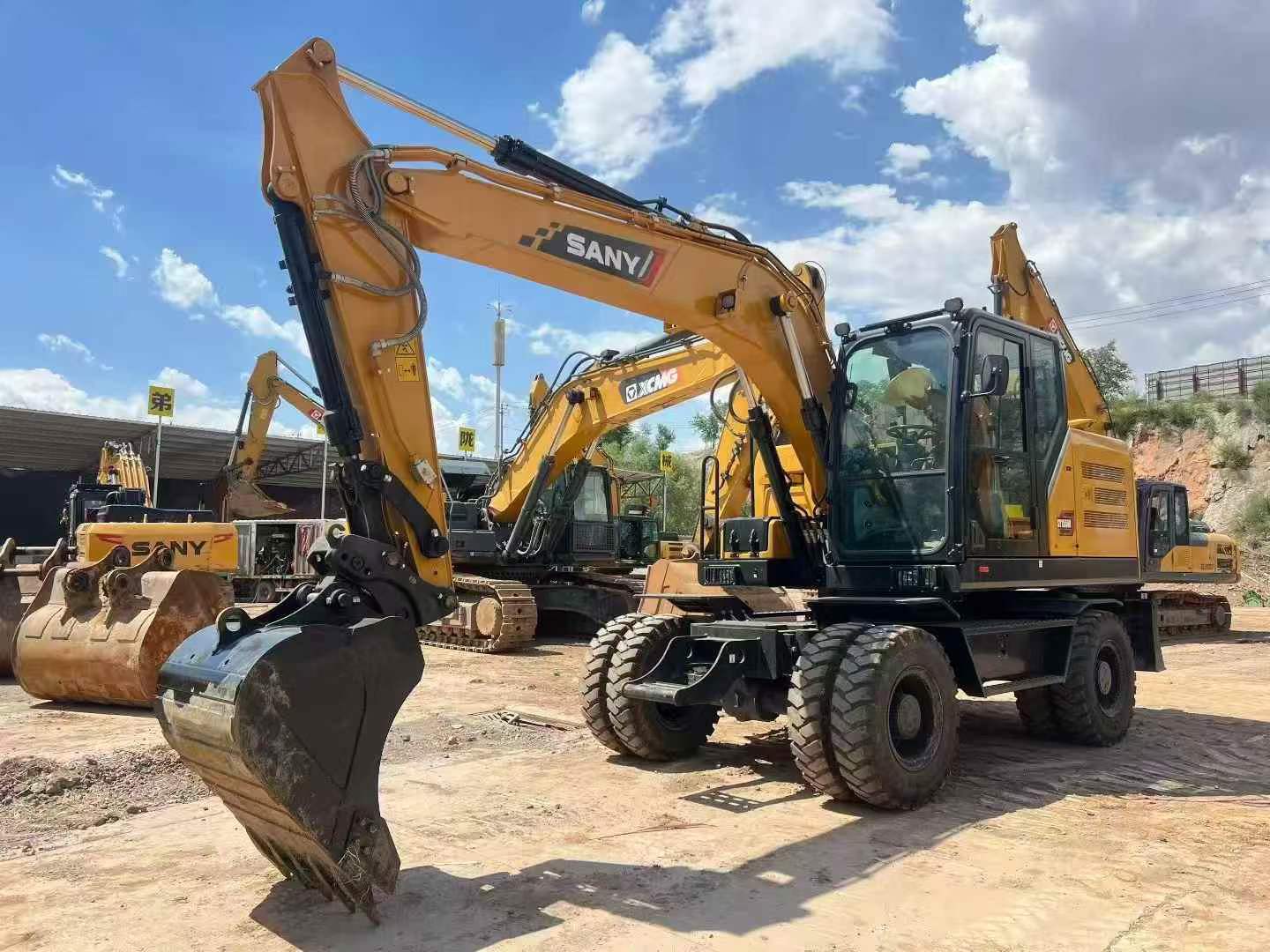 Buy Sany SY155C Used Excavator / 4