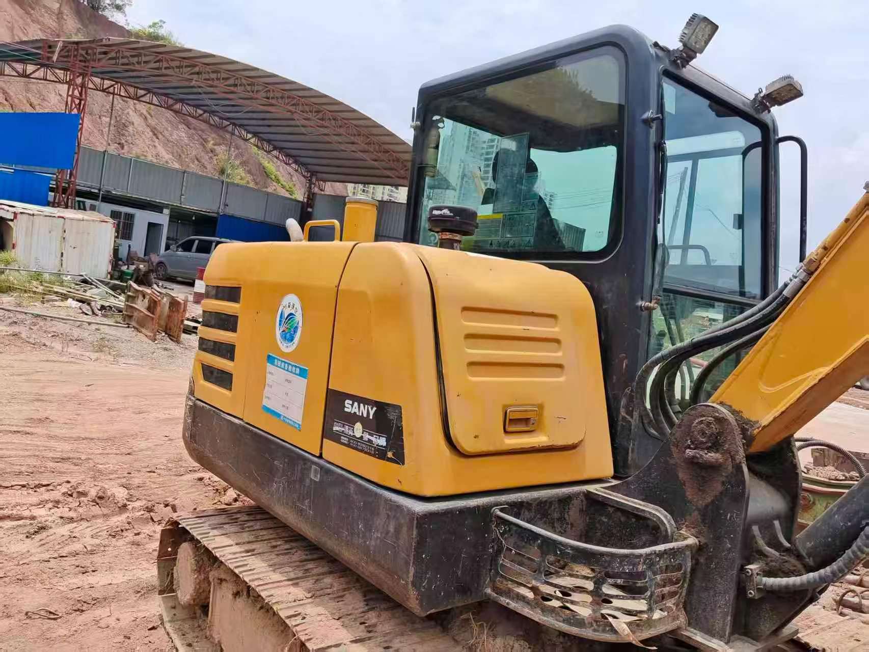 Buy Sany SY55 Used Excavator / 3
