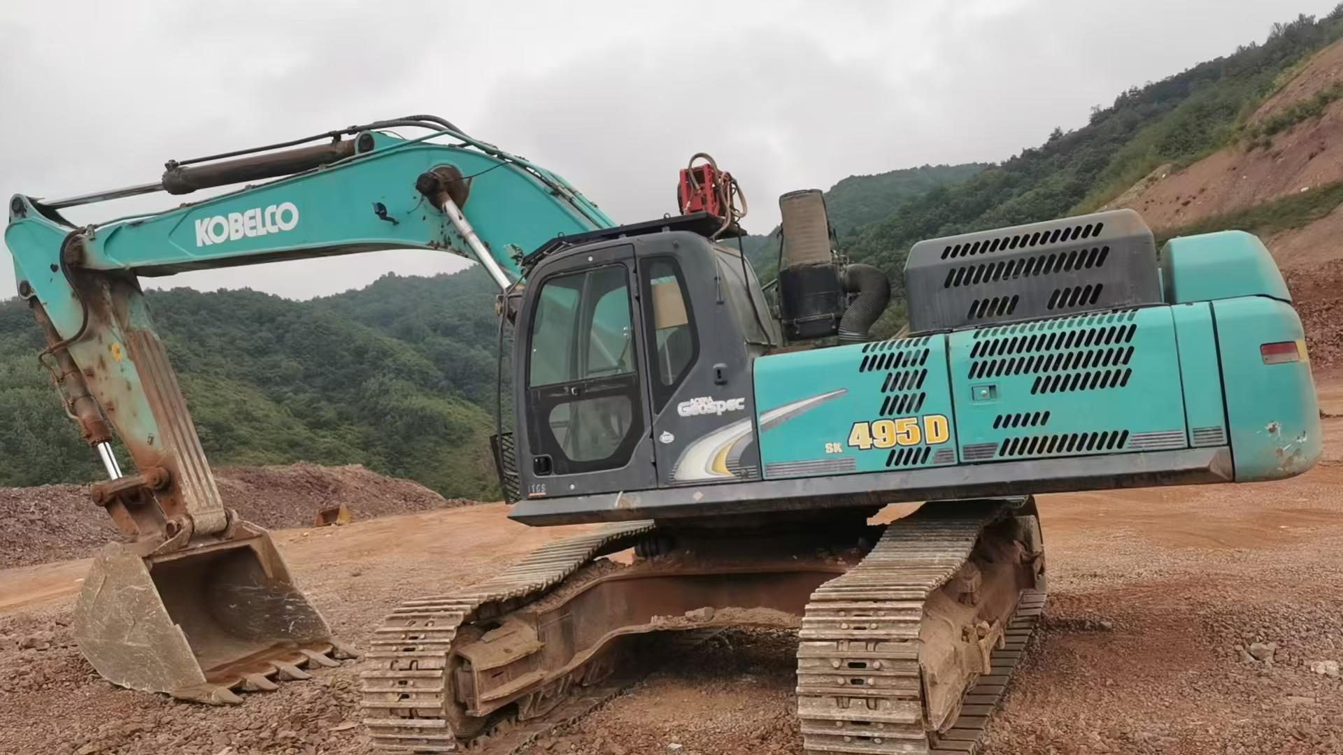 Buy Kobelco SK495D Used Excavator / 3