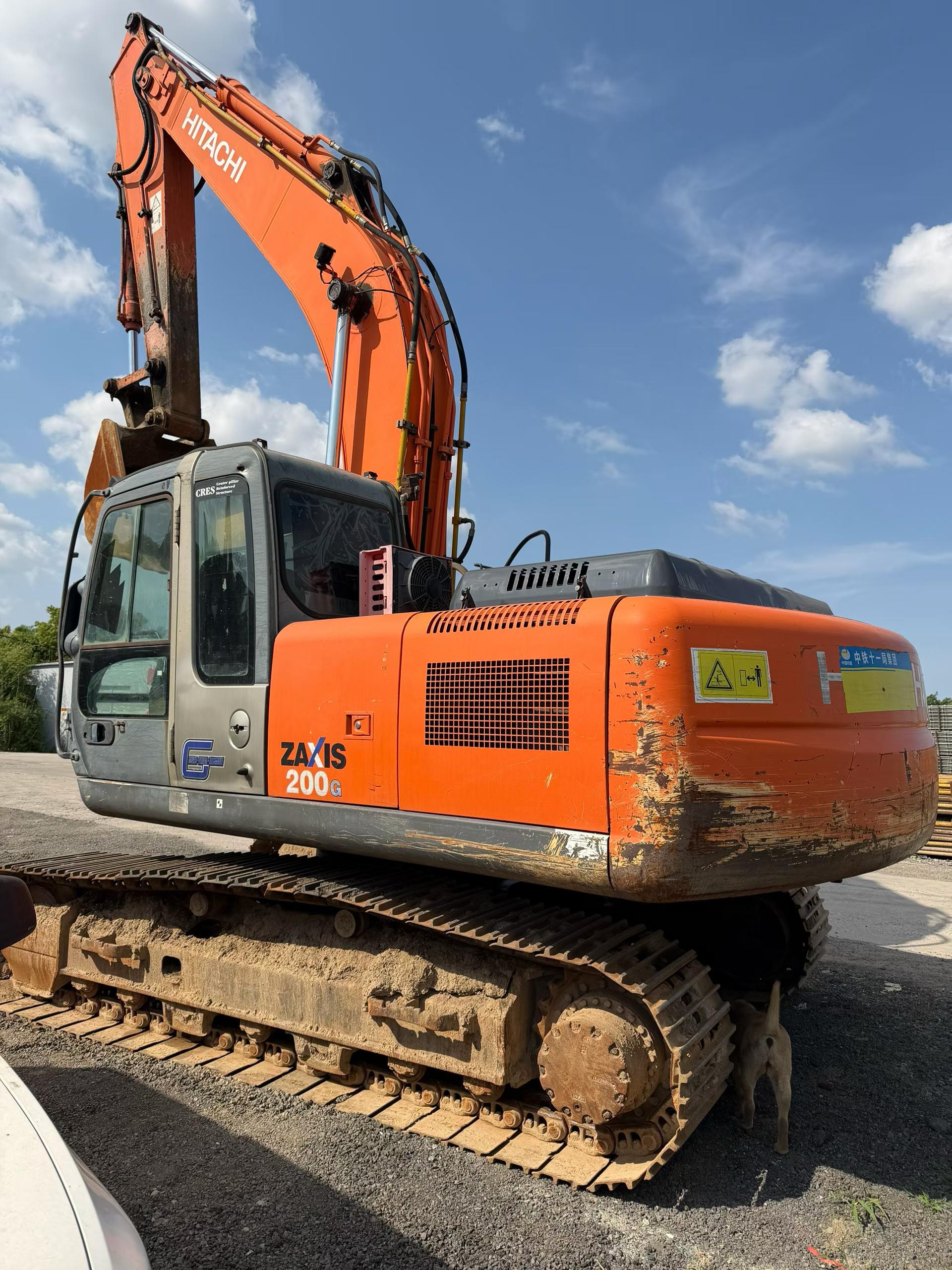Buy Hitachi ZX200-3G Used Excavator / 3 Buy Hitachi ZX200-3G Used Excavator / 3