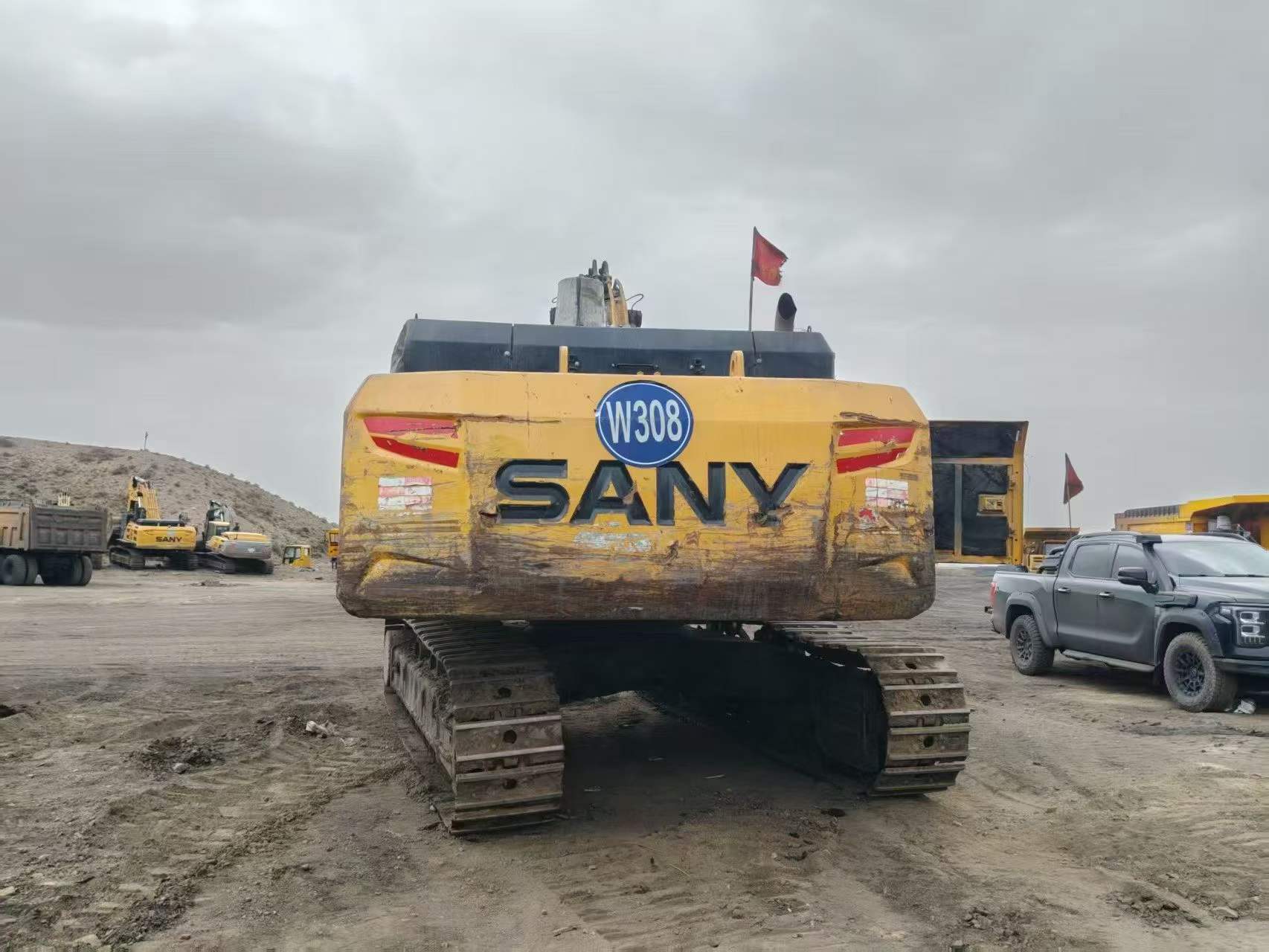 Buy Sany SY550HD Used Excavator / 2