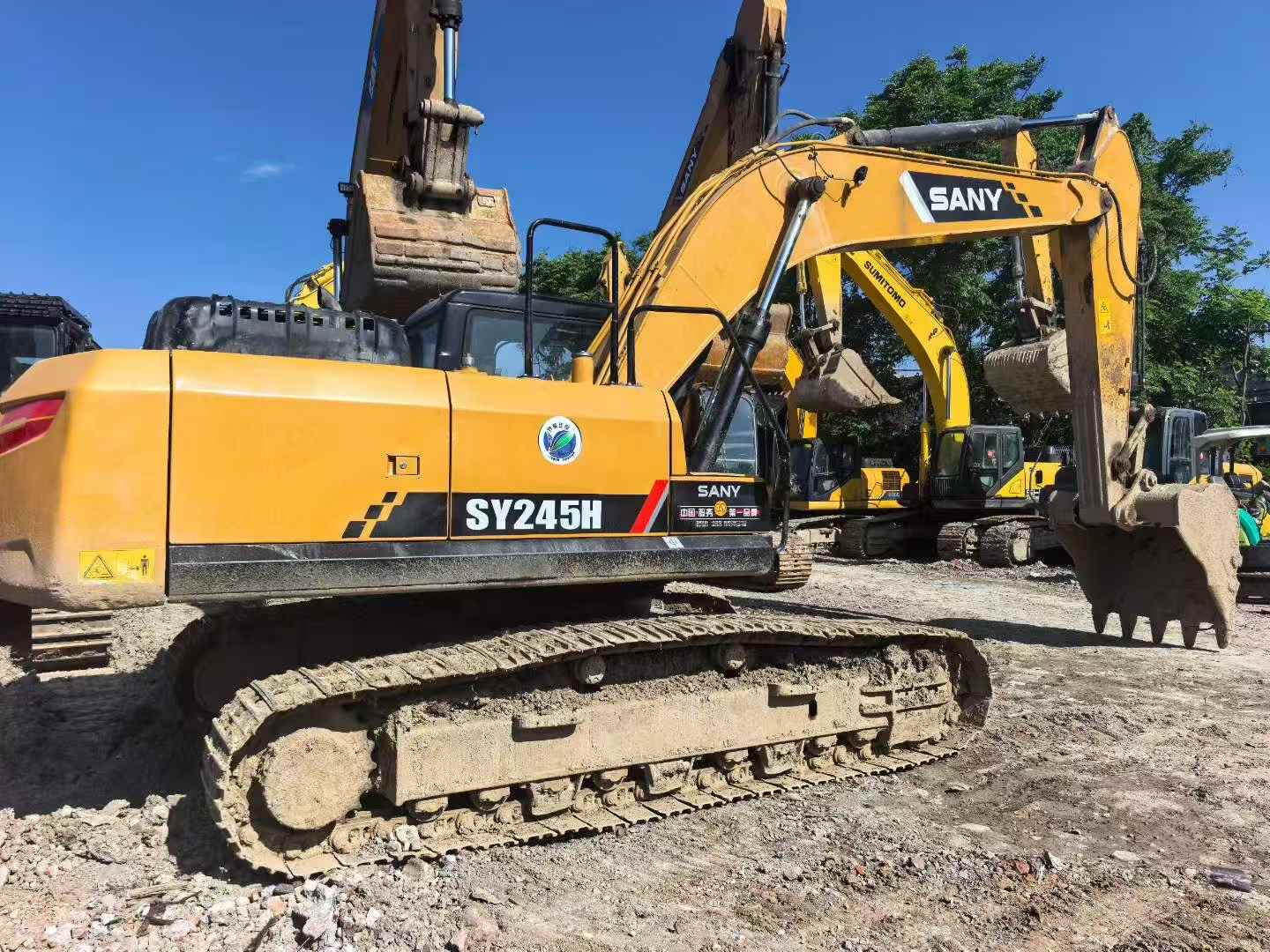 Buy Sany SY245H Used Excavator / 6