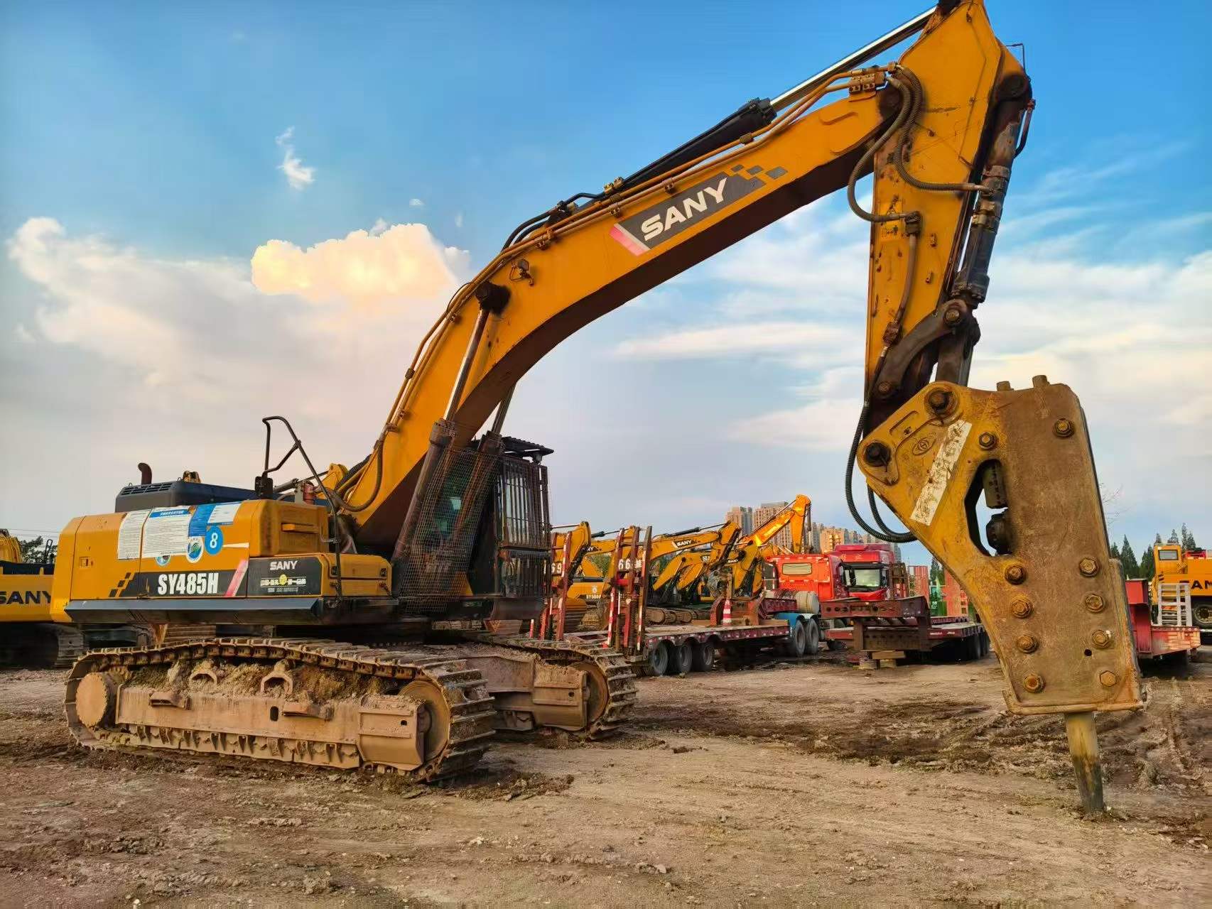 Buy Sany SY485C Used Excavator / 4 Buy Sany SY485C Used Excavator / 4