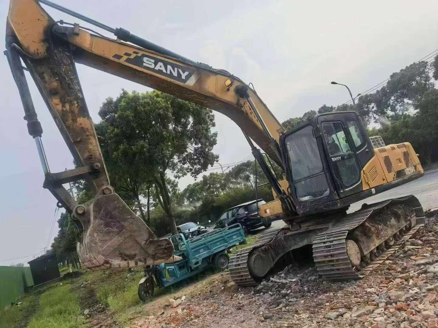 Buy Sany SY195C Used Excavator / 4