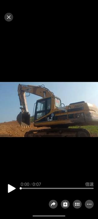 Buy Caterpillar 320B Used Excavator / 1