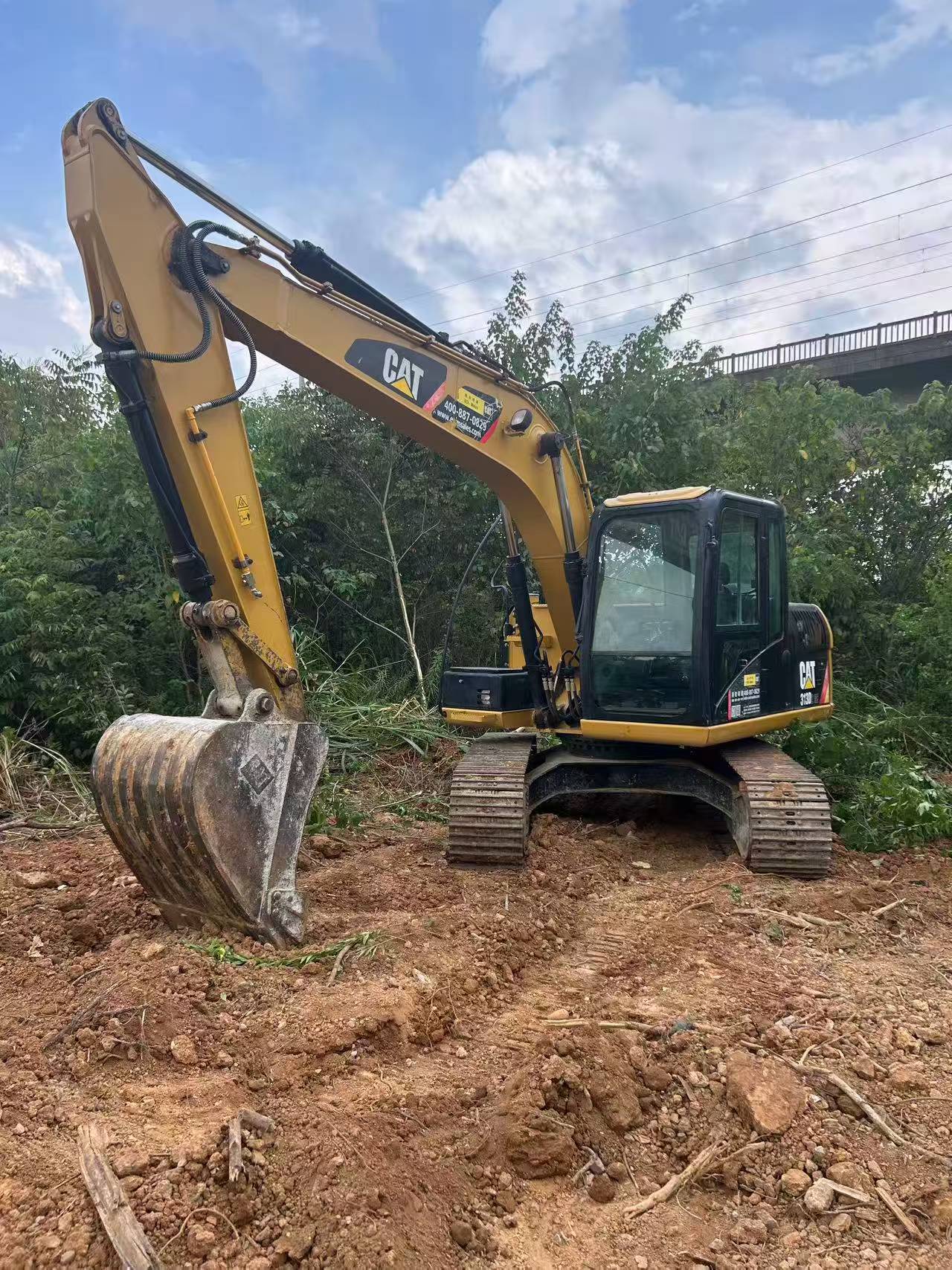 Buy Caterpillar 313D Used Excavator / 1