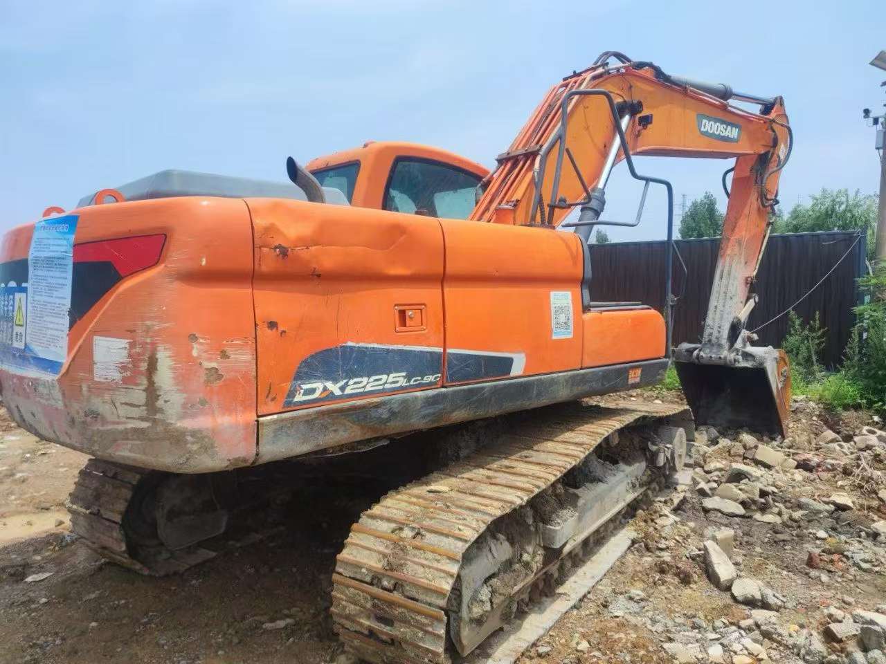 Buy Doosan DH215-7 Used Excavator / 2