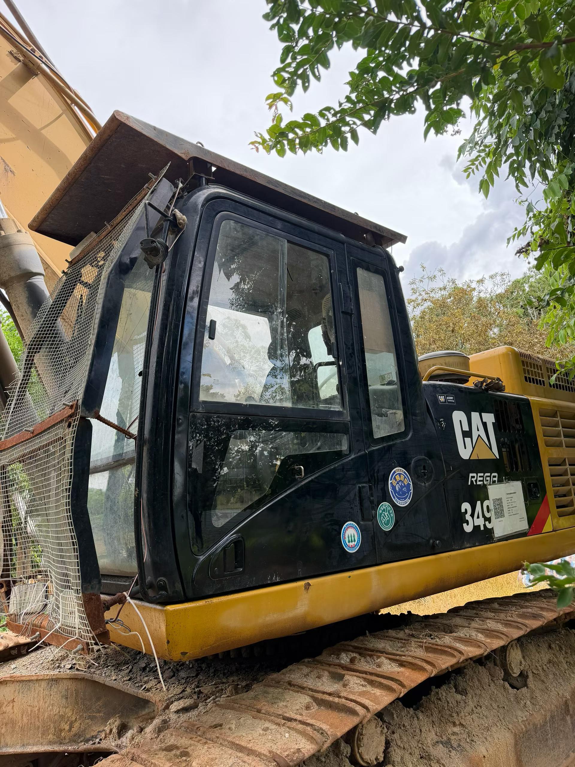 Buy Caterpillar 349E Used Excavator / 3