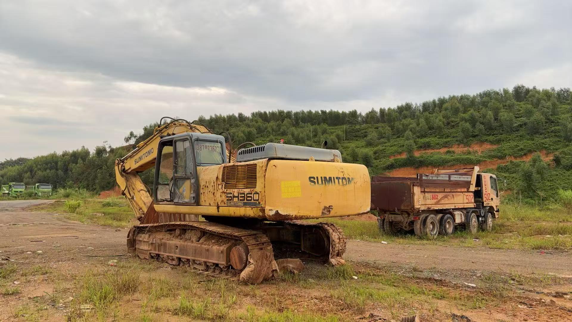 Buy Sumitomo SH350-5 Used Excavator / 3