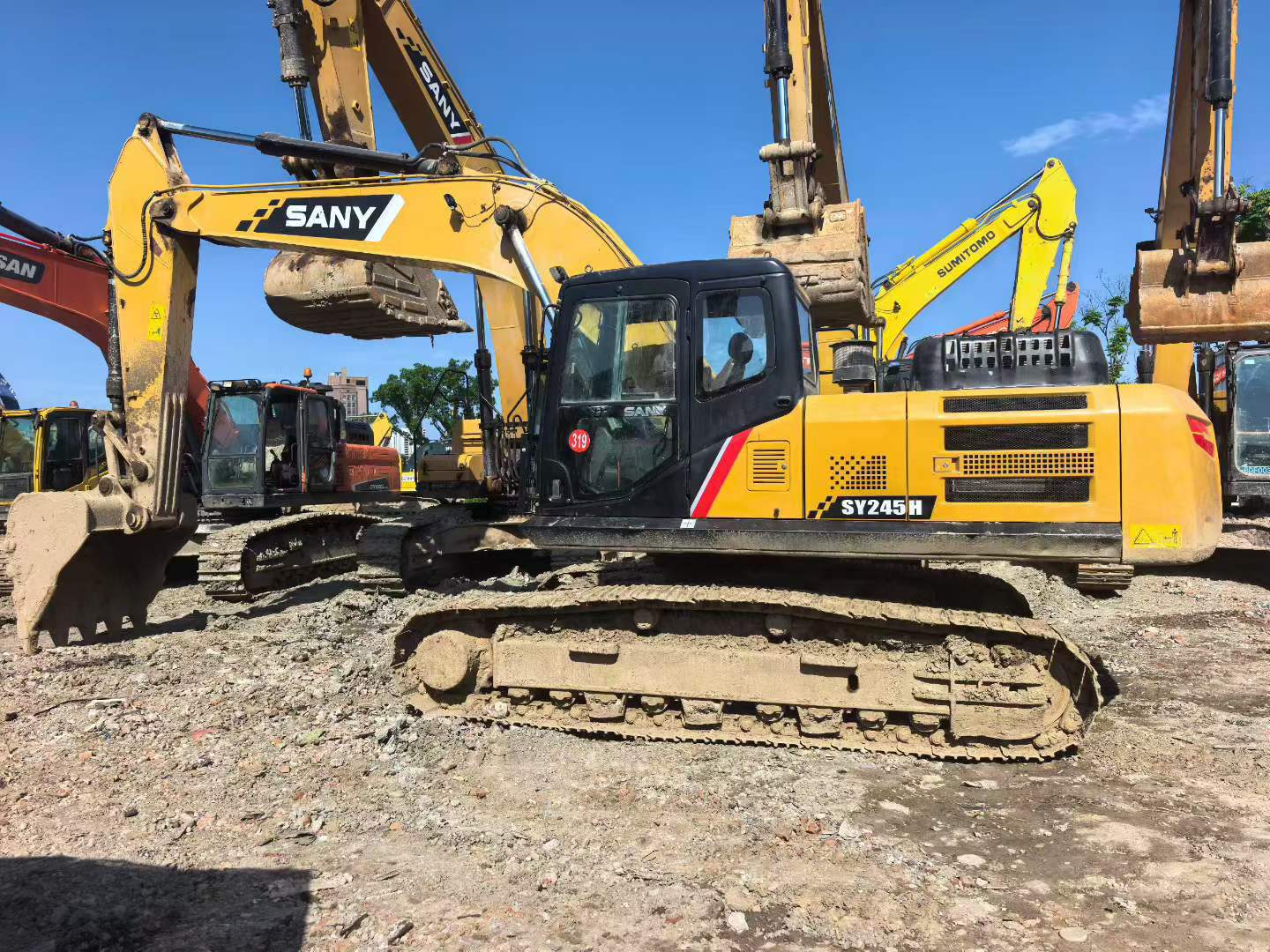 Buy Sany SY245H Used Excavator / 7 Buy Sany SY245H Used Excavator / 7