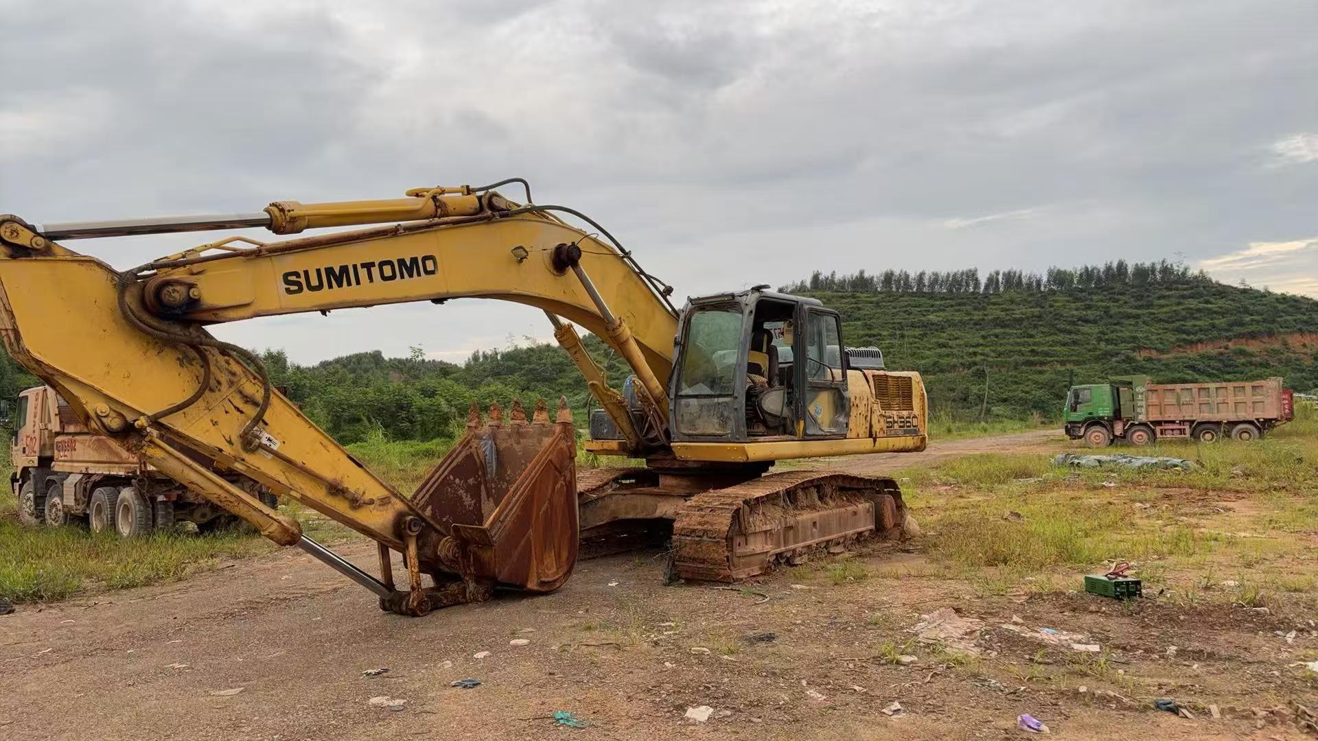 Buy Sumitomo SH350-5 Used Excavator / 4
