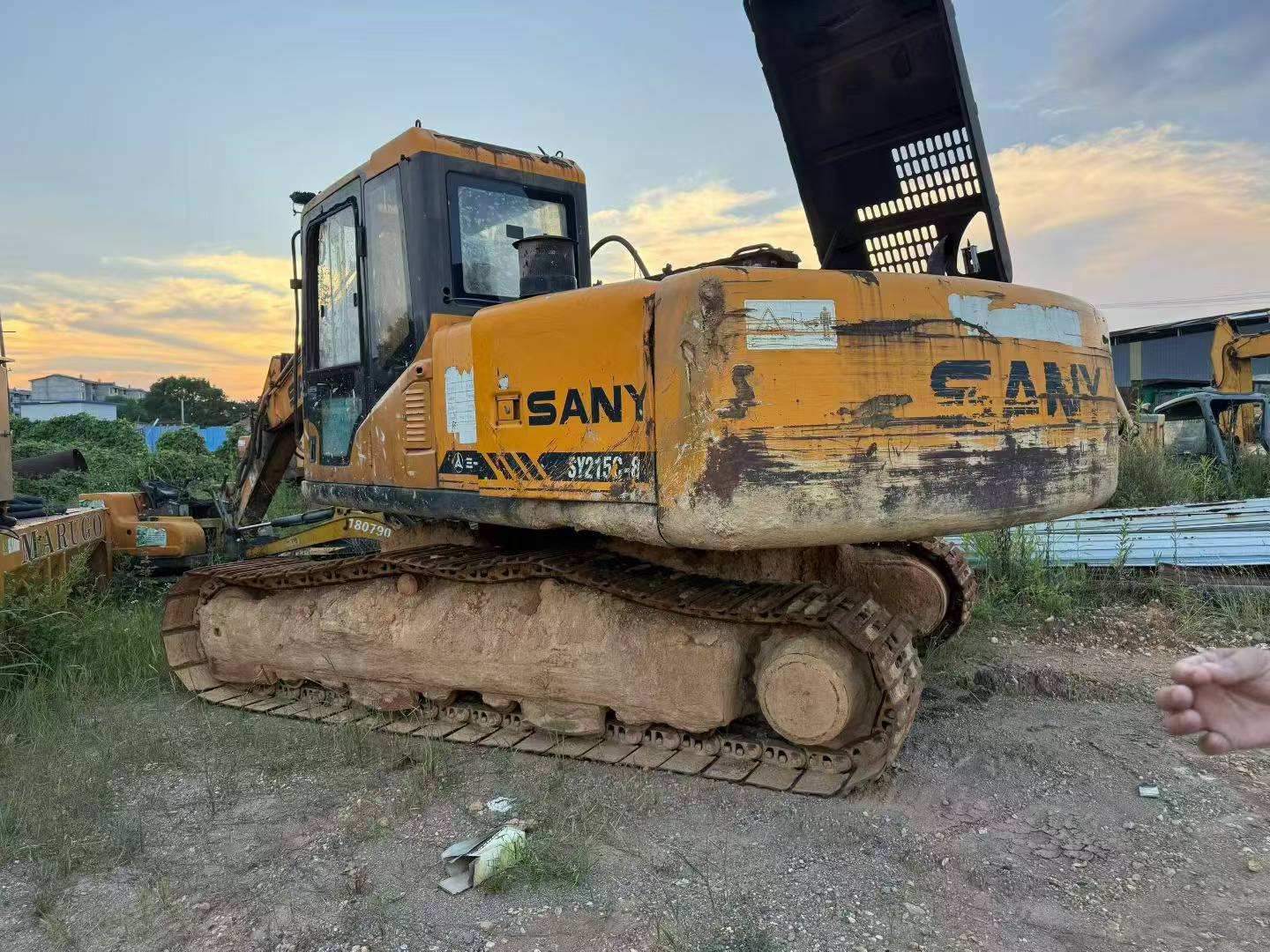 Buy Sany SY215C-8 Used Excavator / 6
