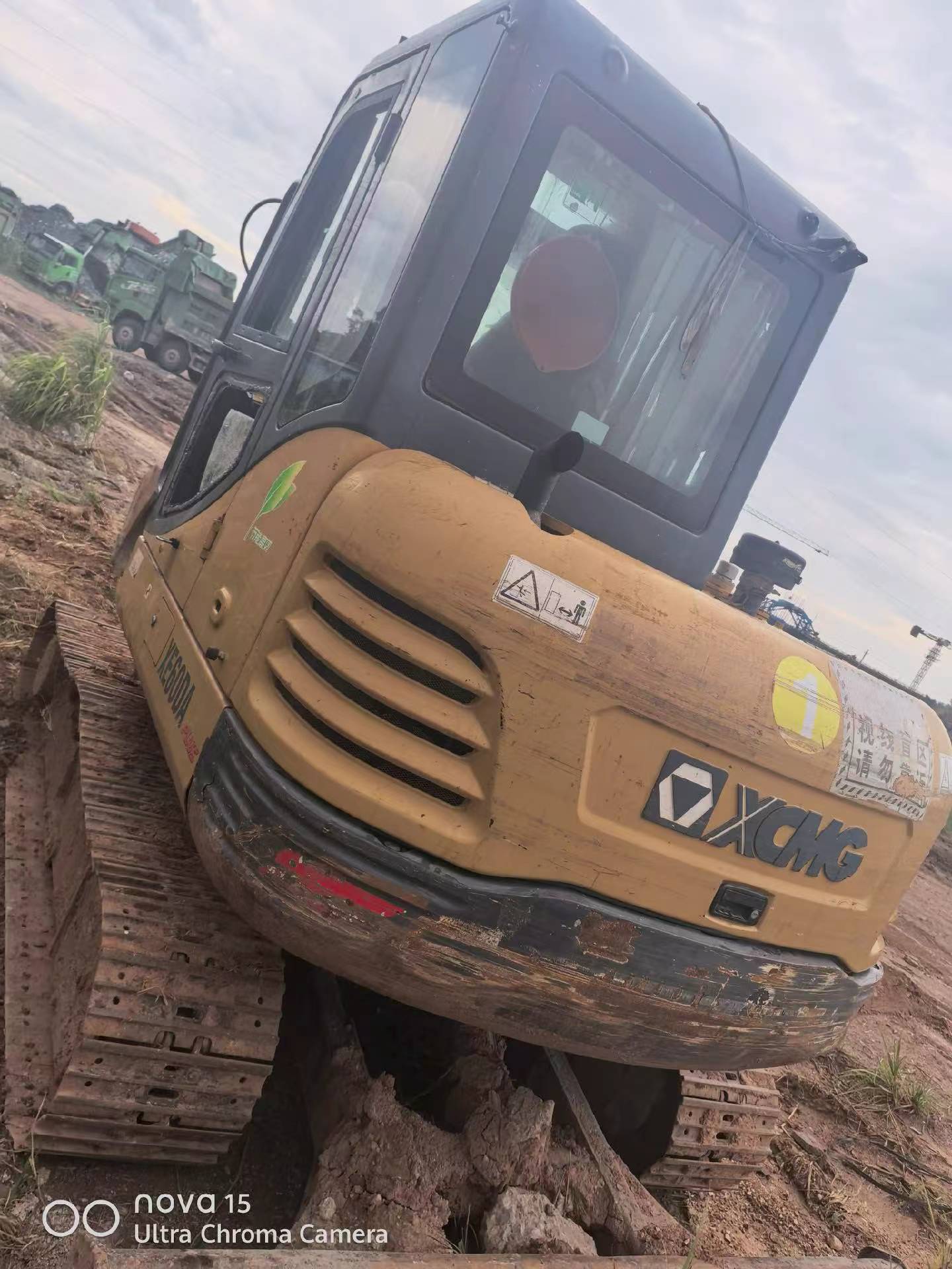 Buy XCMG XE60DA Used Excavator / 2