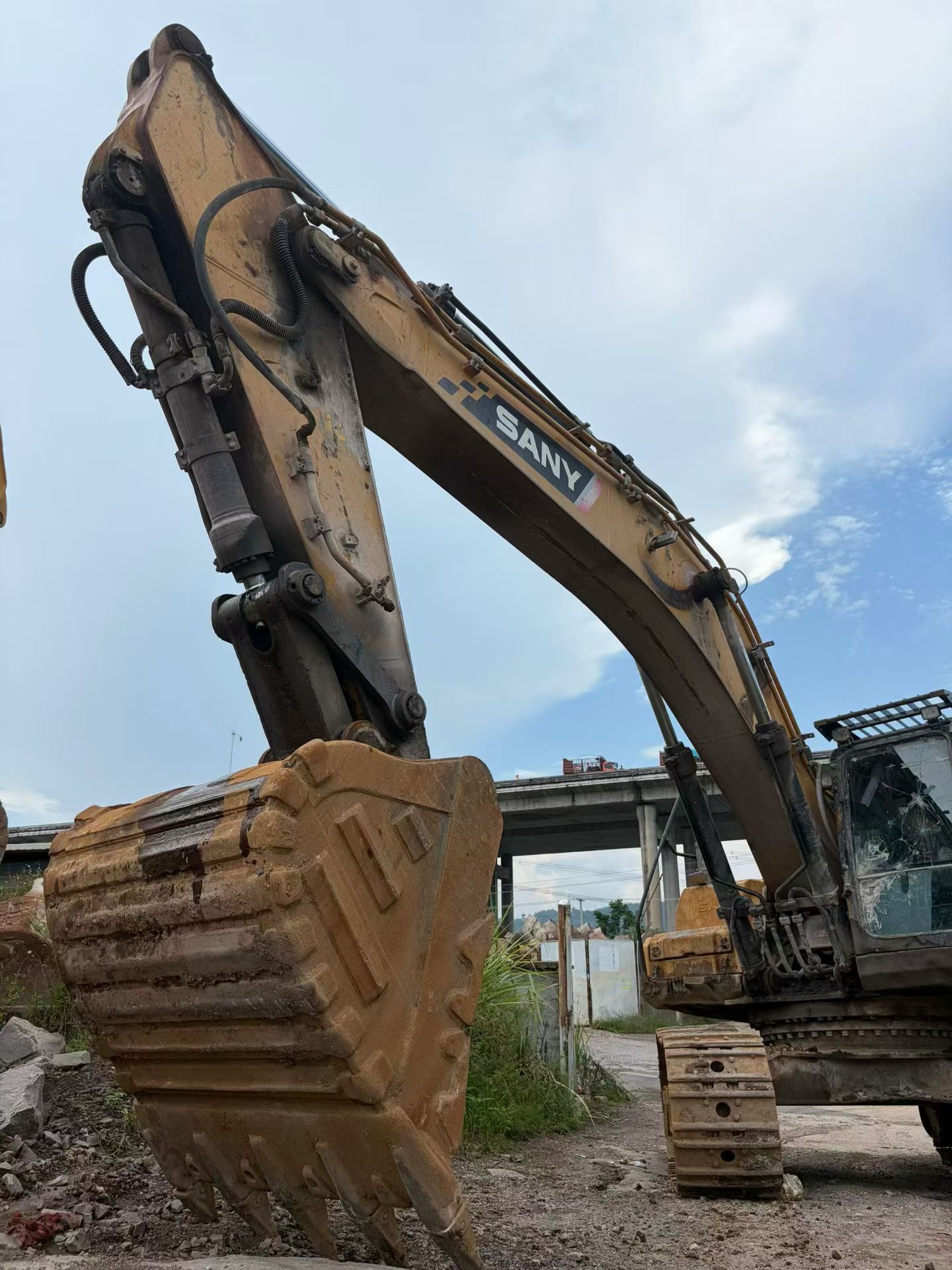 Buy Sany SY375H Used Excavator / 2