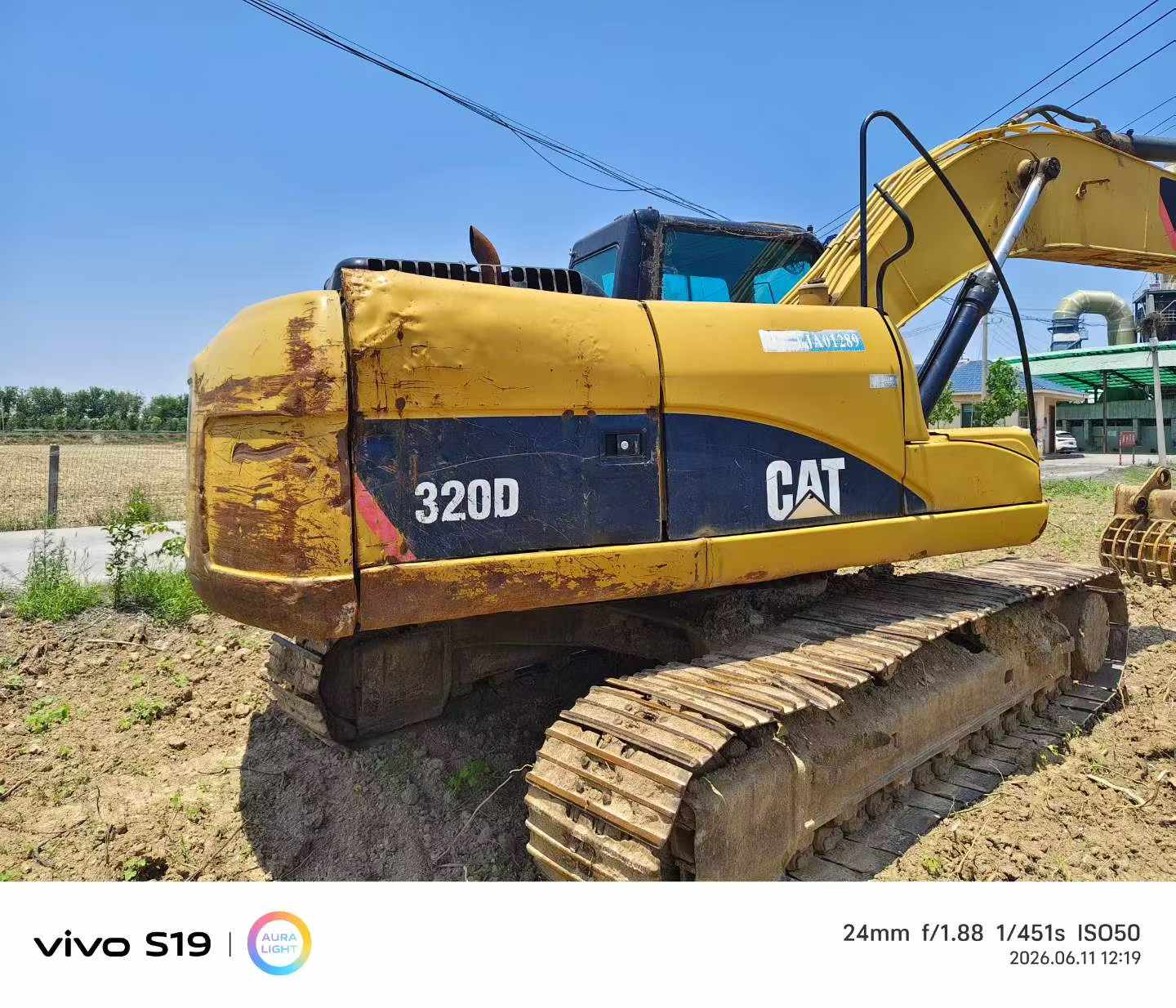 Buy Caterpillar 320A Used Excavator / 4