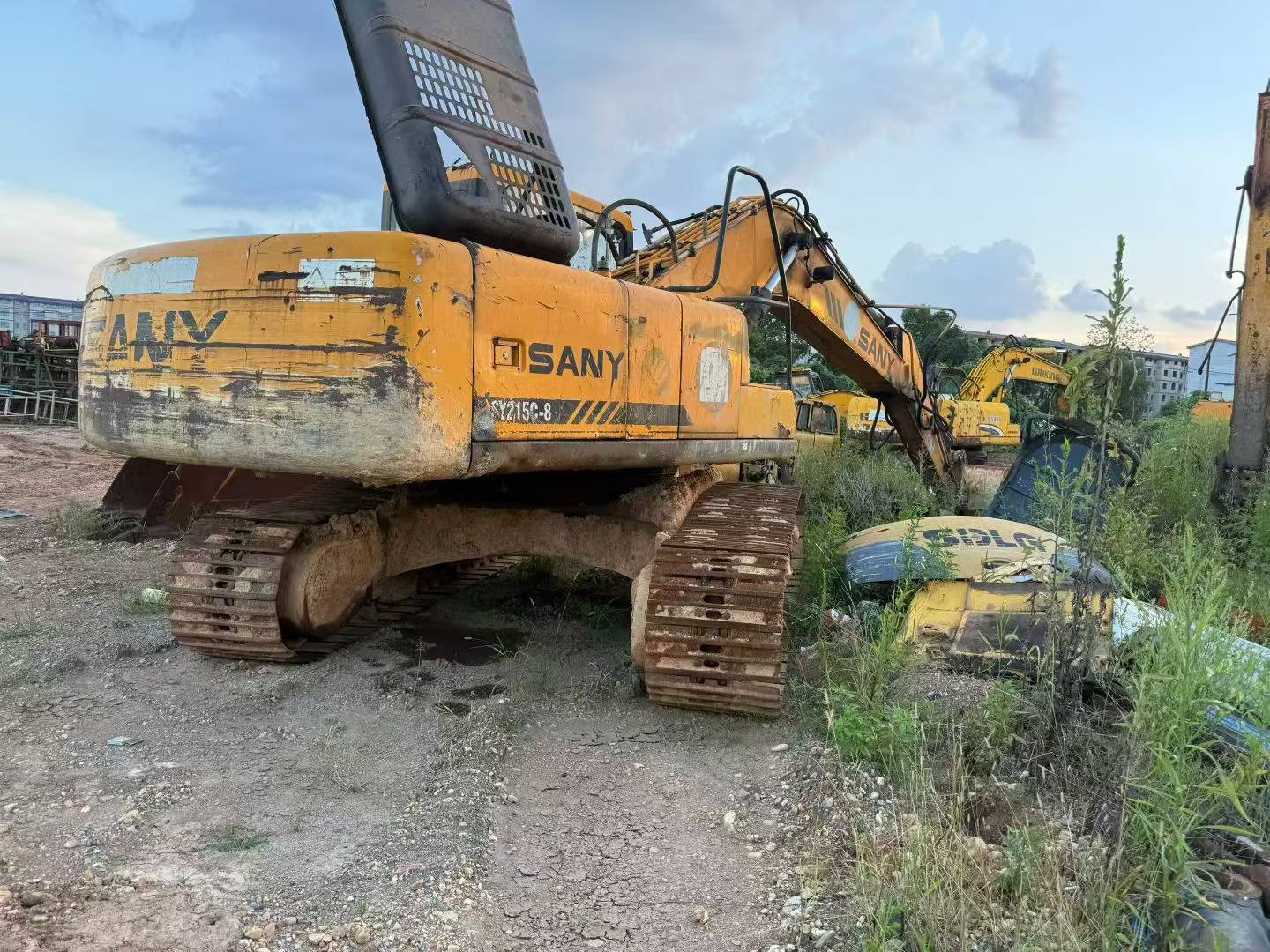 Buy Sany SY215C-8 Used Excavator / 9