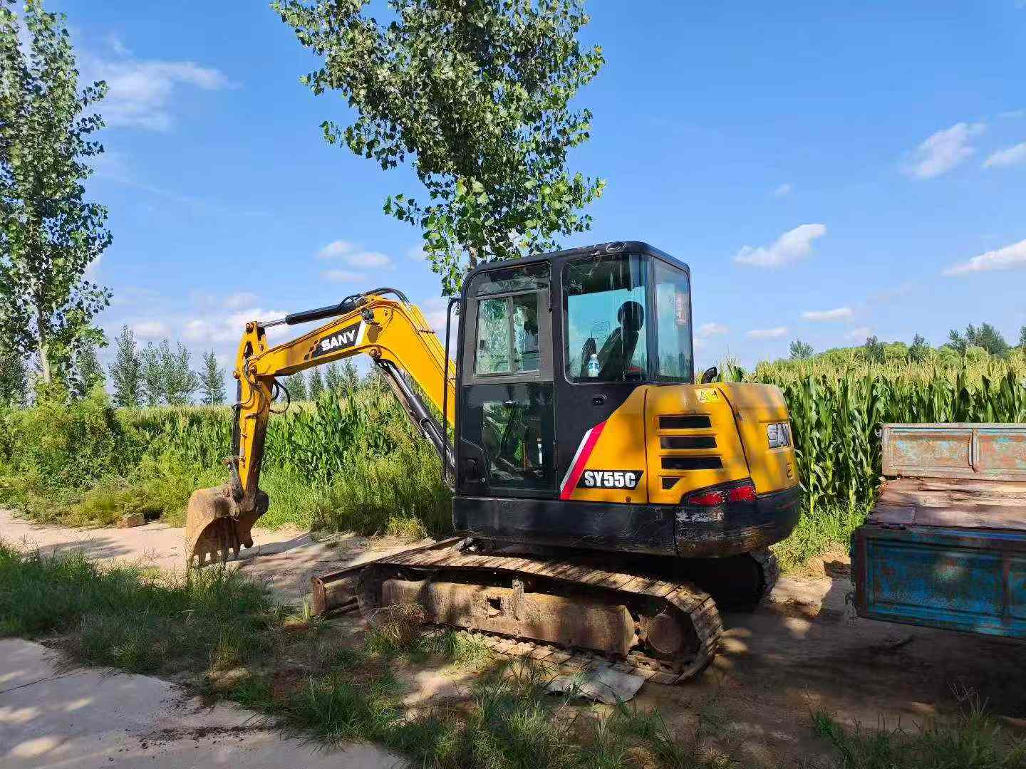 Buy Sany SY55 Used Excavator / 4 Buy Sany SY55 Used Excavator / 4