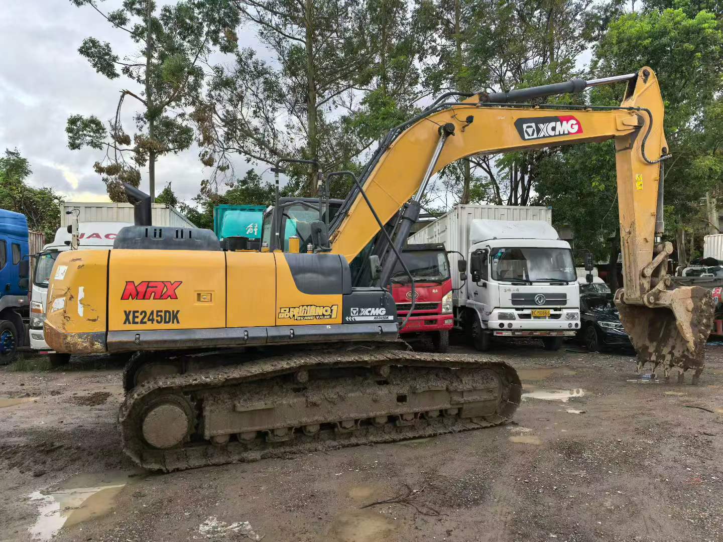 Buy XCMG XE245D Used Excavator / 6