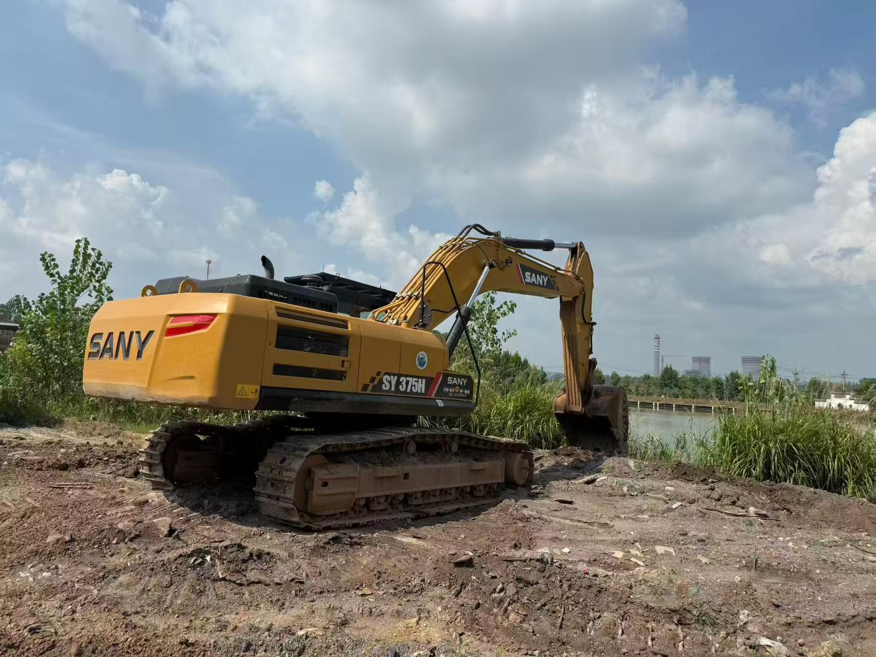 Buy Sany SY375H Used Excavator / 5