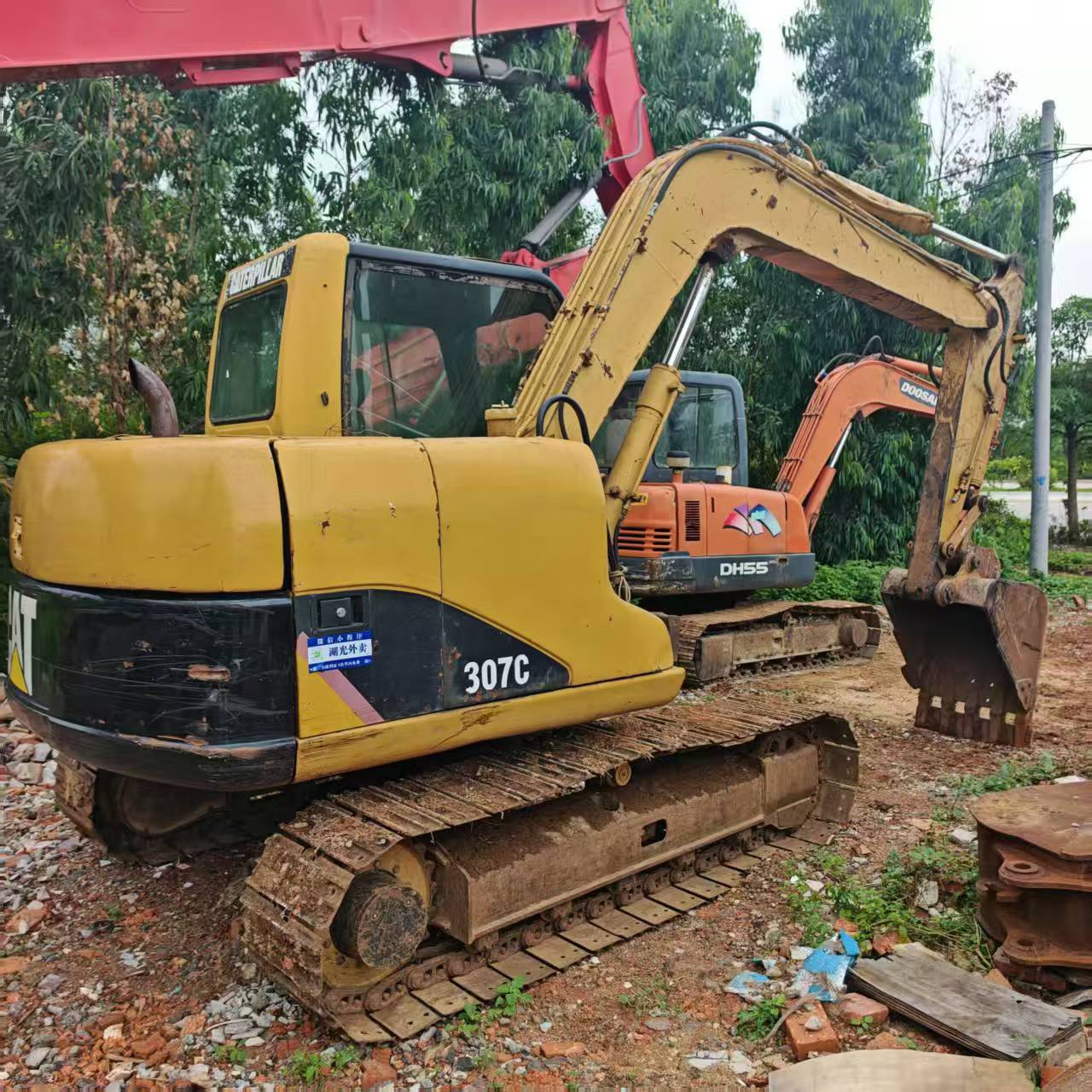 Buy Caterpillar 307C Used Excavator / 1