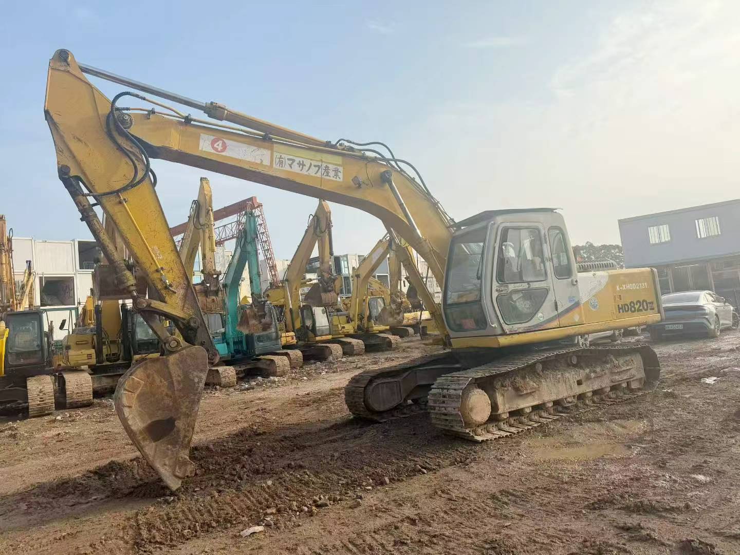 Buy Kato 820-3SP Used Excavator / 4